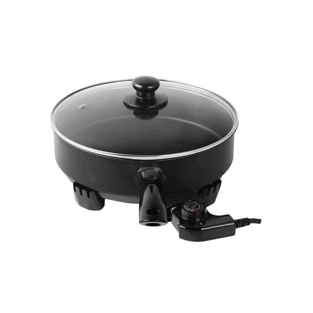 4 Healthy Choice Non-stick Electric Skillet Fry Pan with 5 Temperature settings, 4 of 5