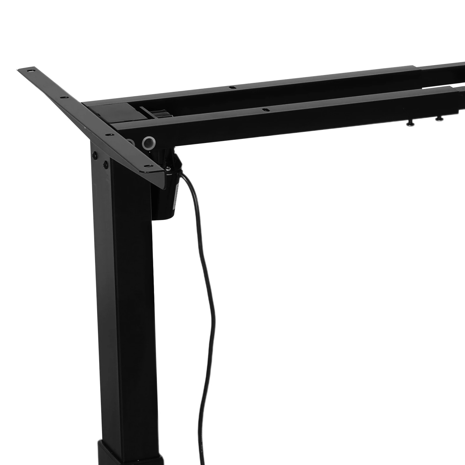 3 LUXSUITE Stand Up Desk Frame Electric Table Base Legs, 3 of 4