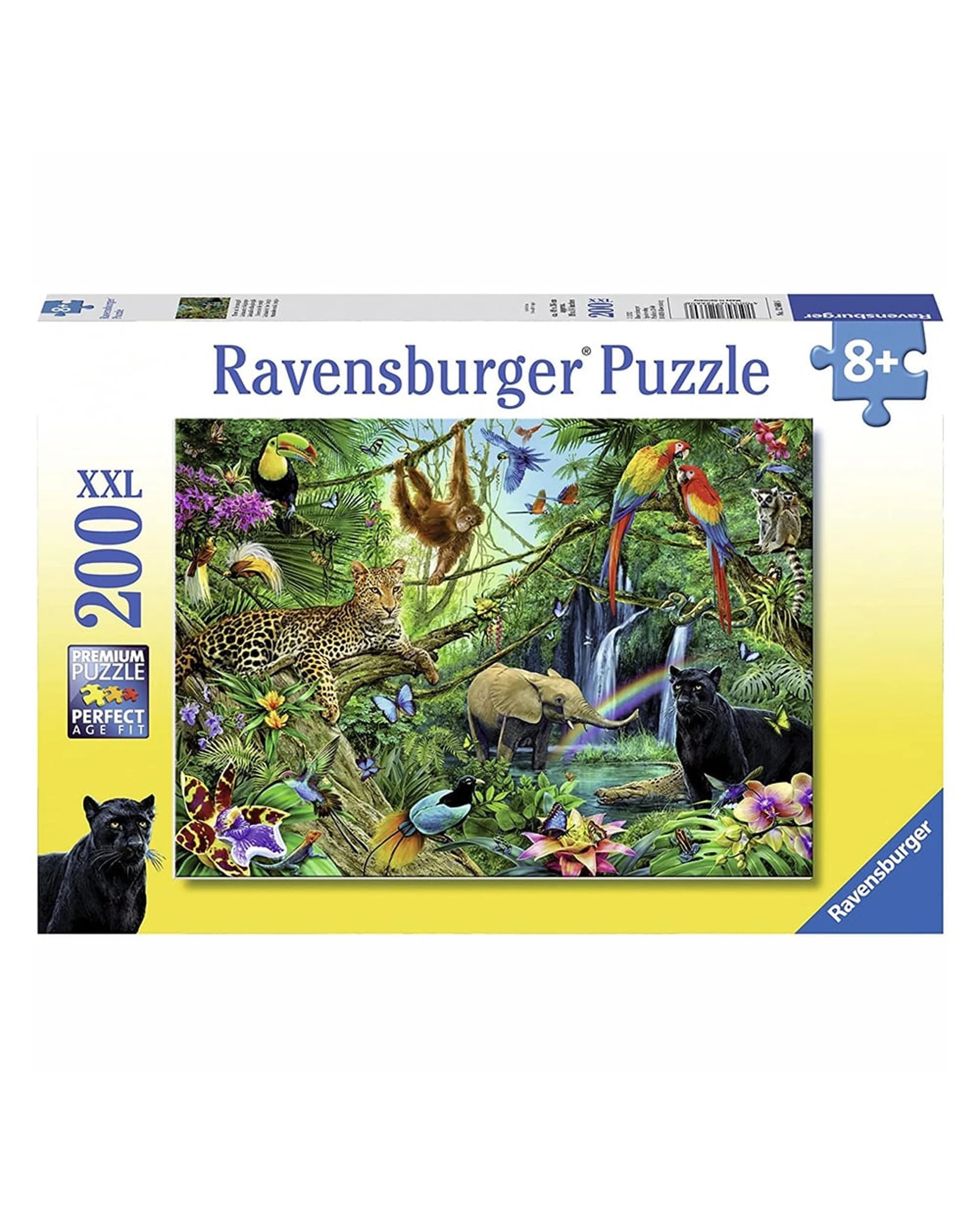 1 Ravensburger Animals in the Jungle 200 Piece XXL Jigsaw Puzzle, 1 of 1