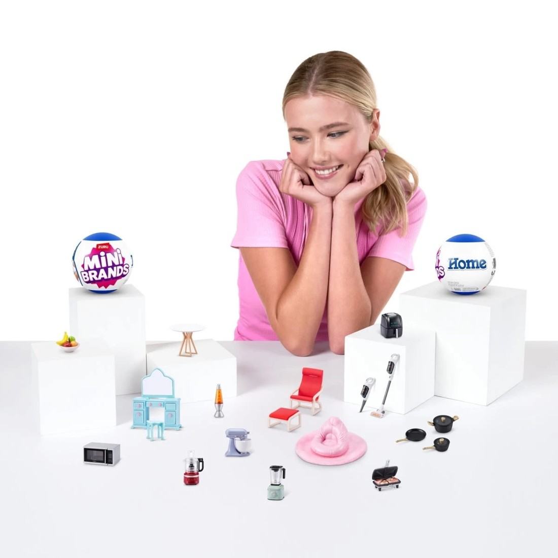 6 Zuru Mini Brands Create your Own Home Capsule - Assorted, 6 of 9