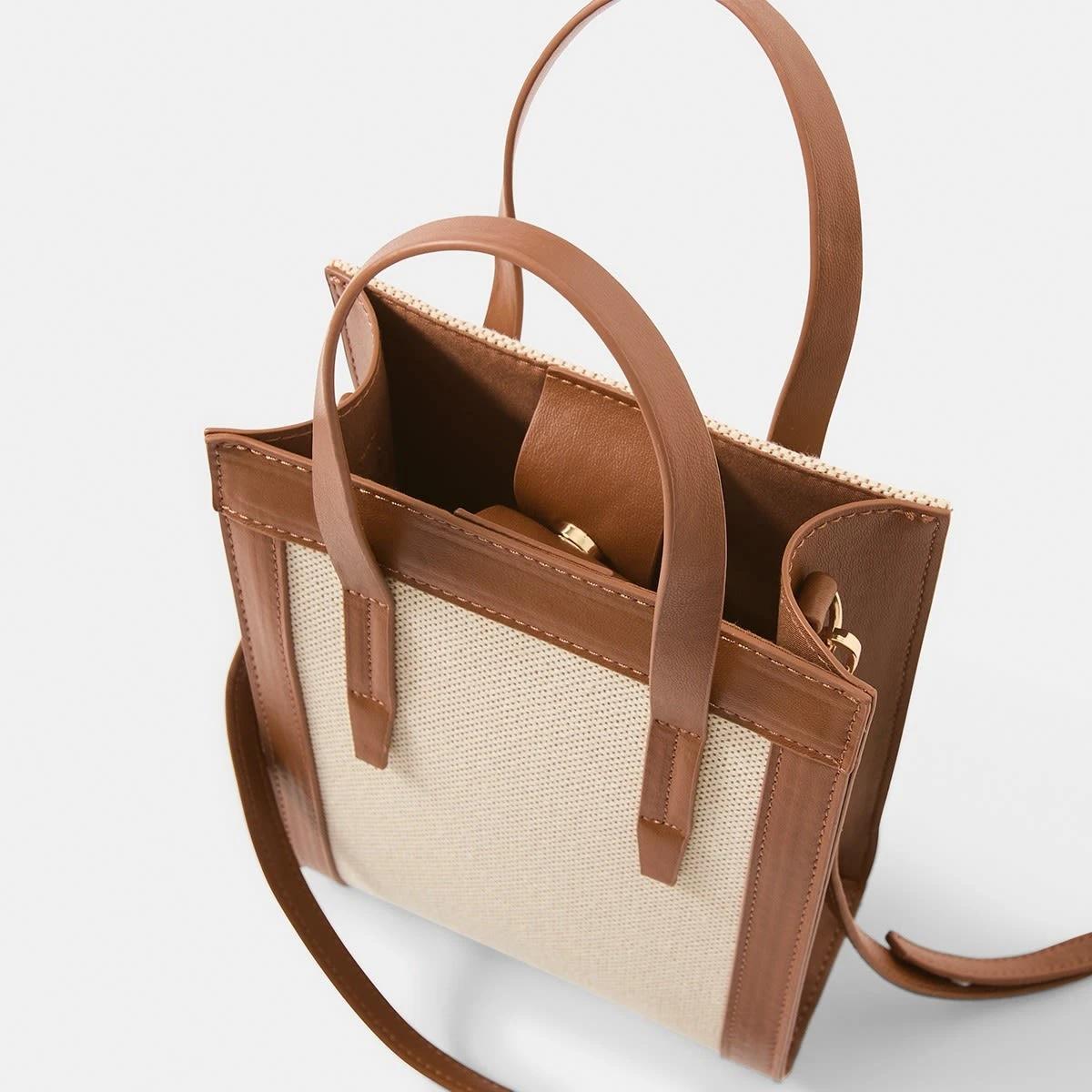 4 Mini Crossbody Bag Natural, 4 of 8