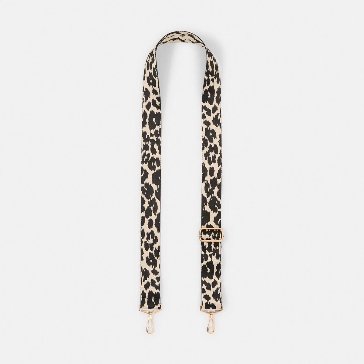 1 Bag Strap BEIGE LEOPARD, 1 of 3