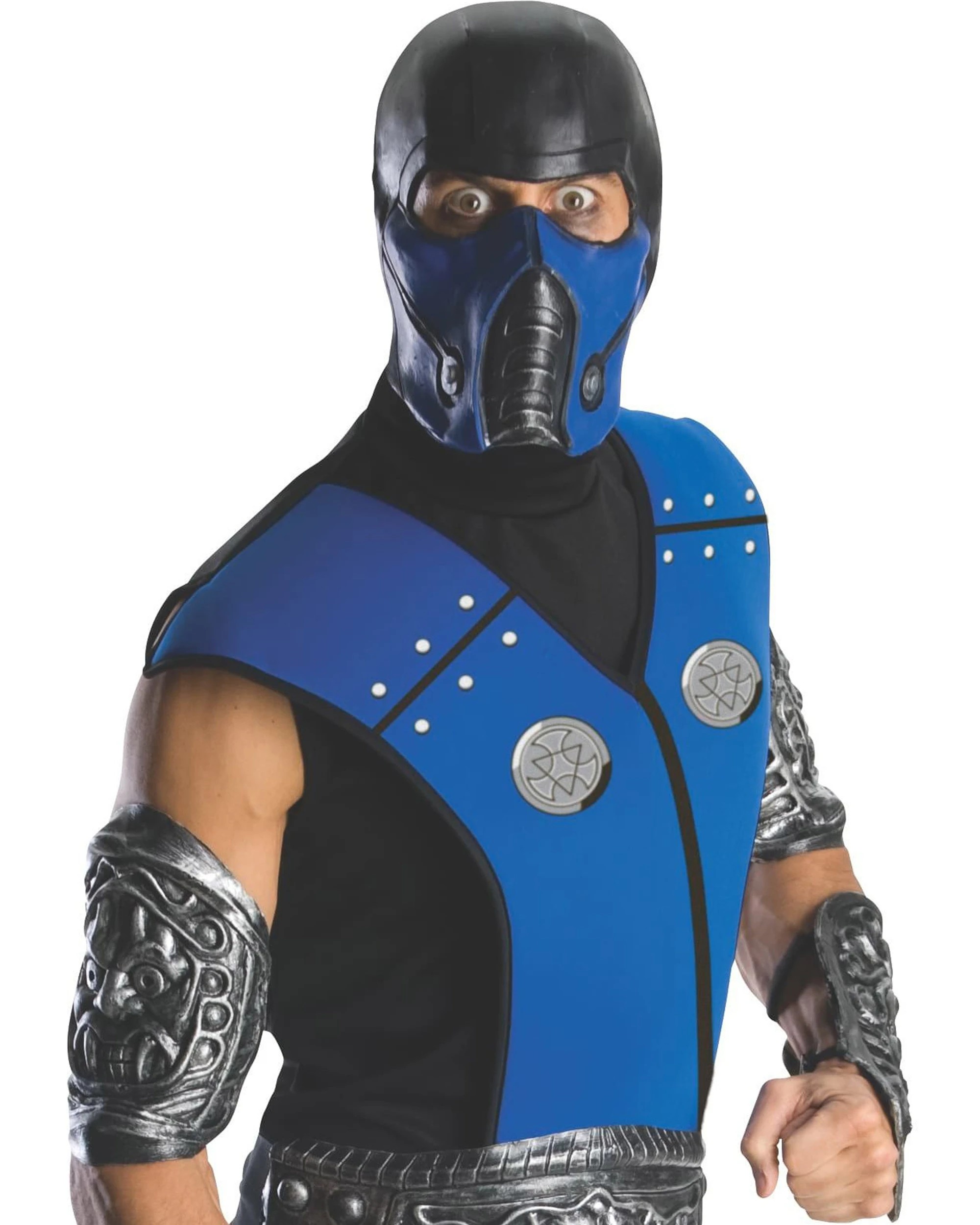 2 Rubies Subzero Mortal Kombat Mens Costume Size Standard - Multi, 2 of 3