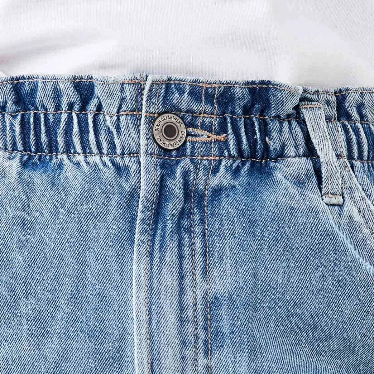 6 Paperbag Jeans Light Wash, 6 of 7