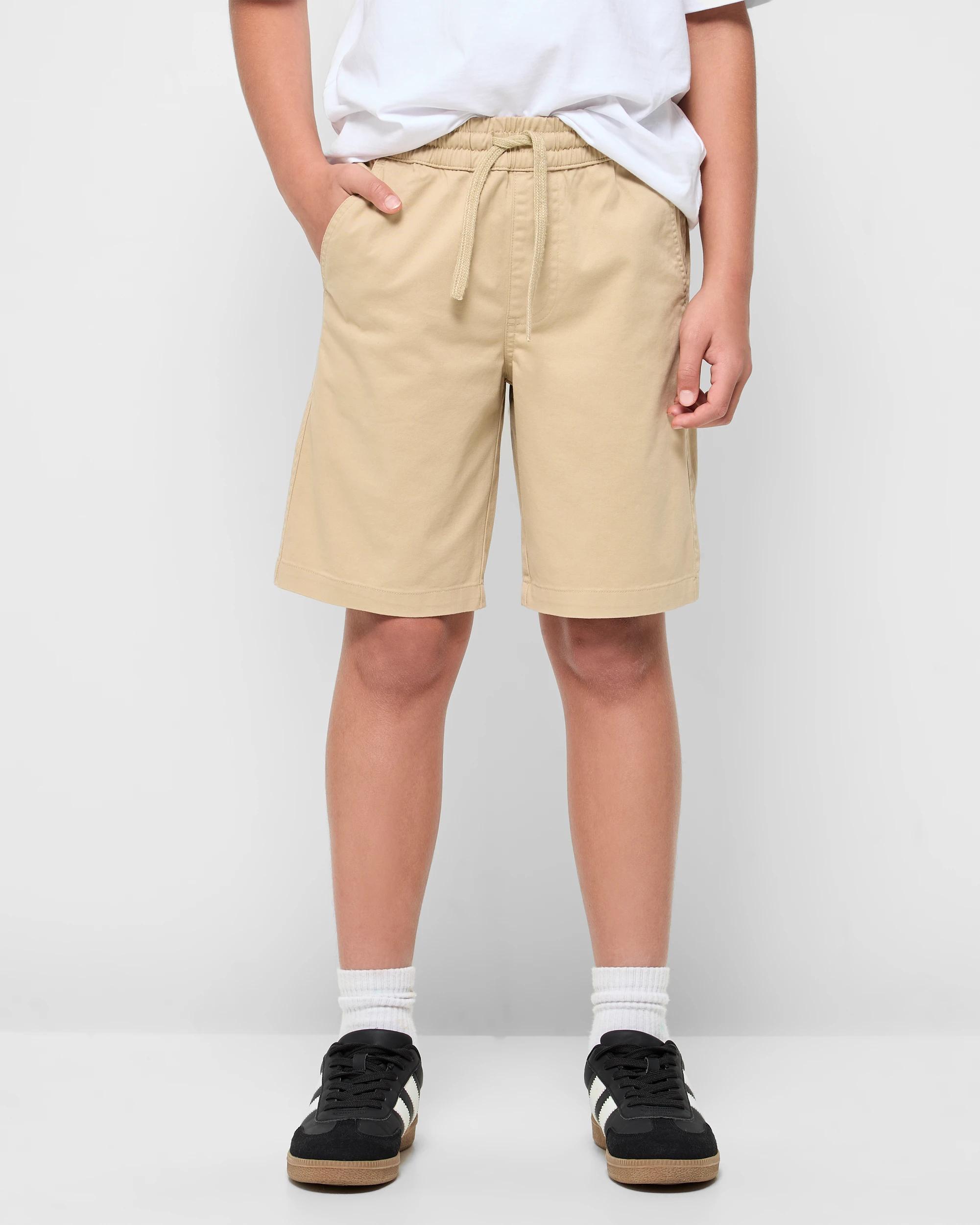 1 Target Pull On Chino Shorts TAN, 1 of 5