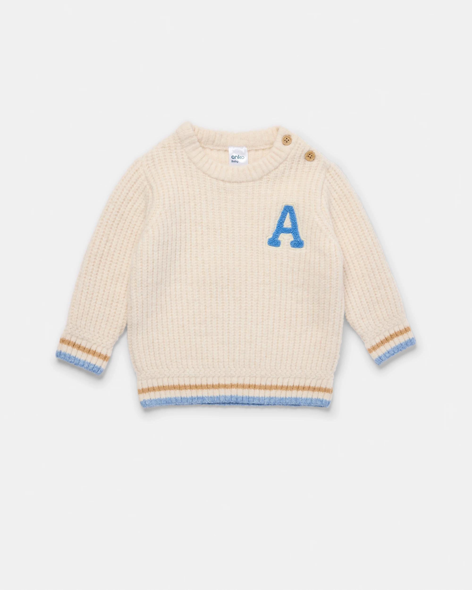 1 Applique Knit Top Wht Egret, 1 of 3