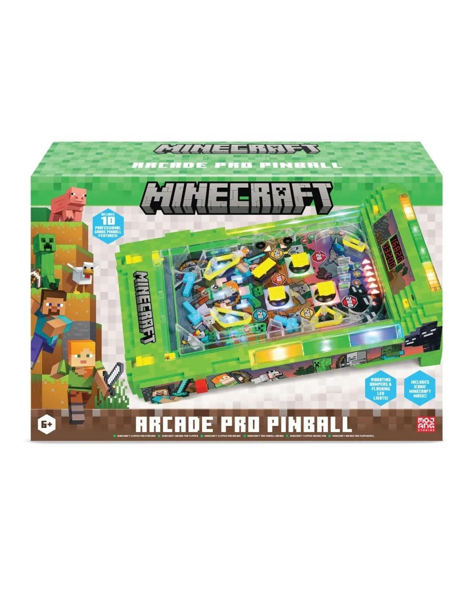 1 Minecraft Arcade Pro Pinball Overworld, 1 of 2