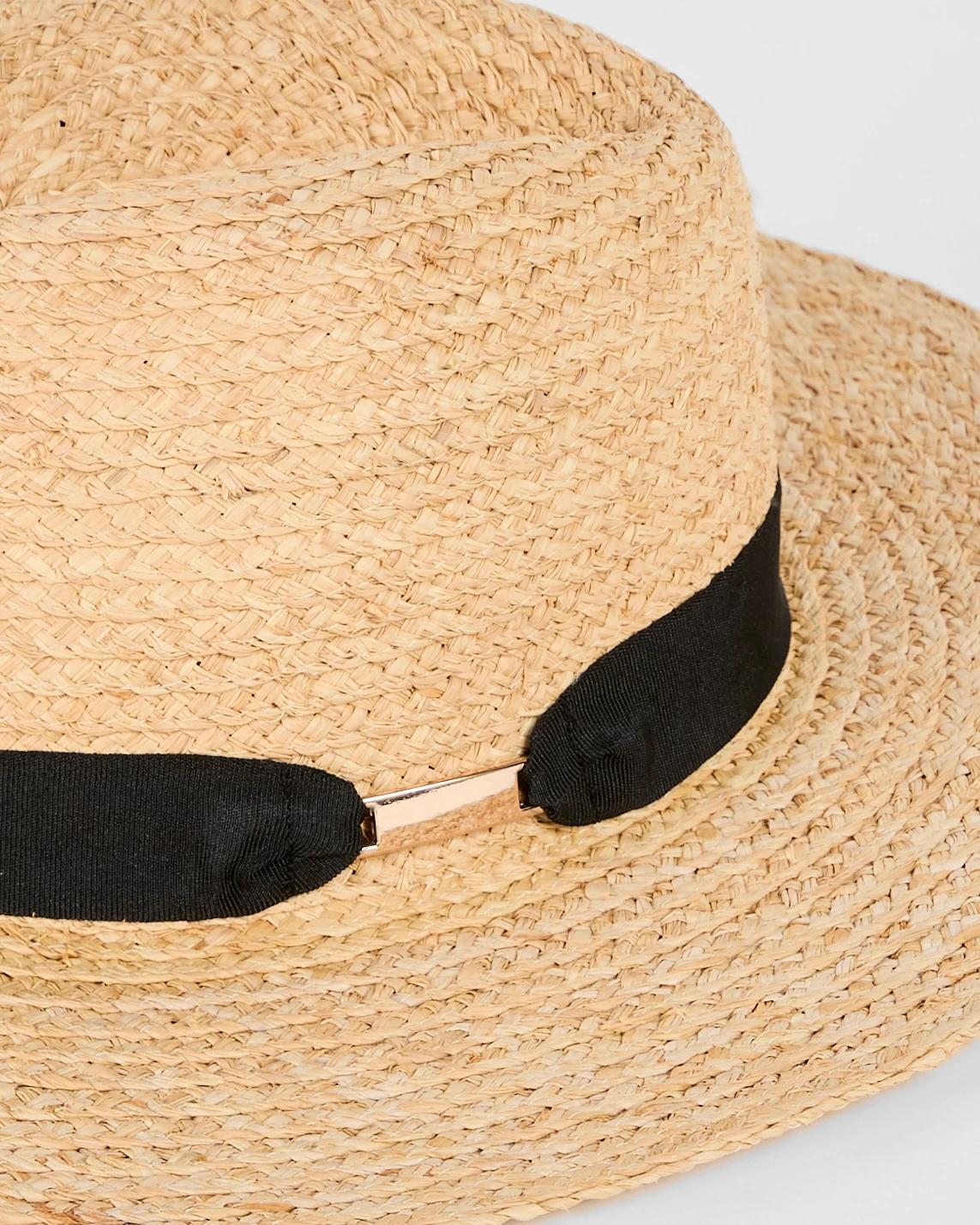 2 Target Raffia Braided Panama Hat NATURAL, 2 of 2