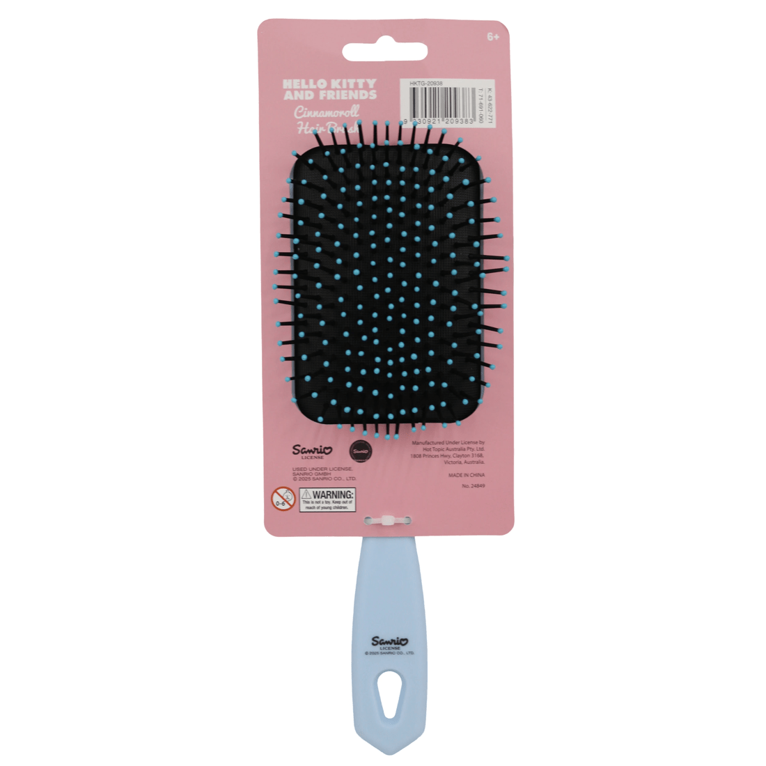 2 Sanrio Hello Kitty and Friends Cinnamoroll Hair Brush - Blue, 2 of 2