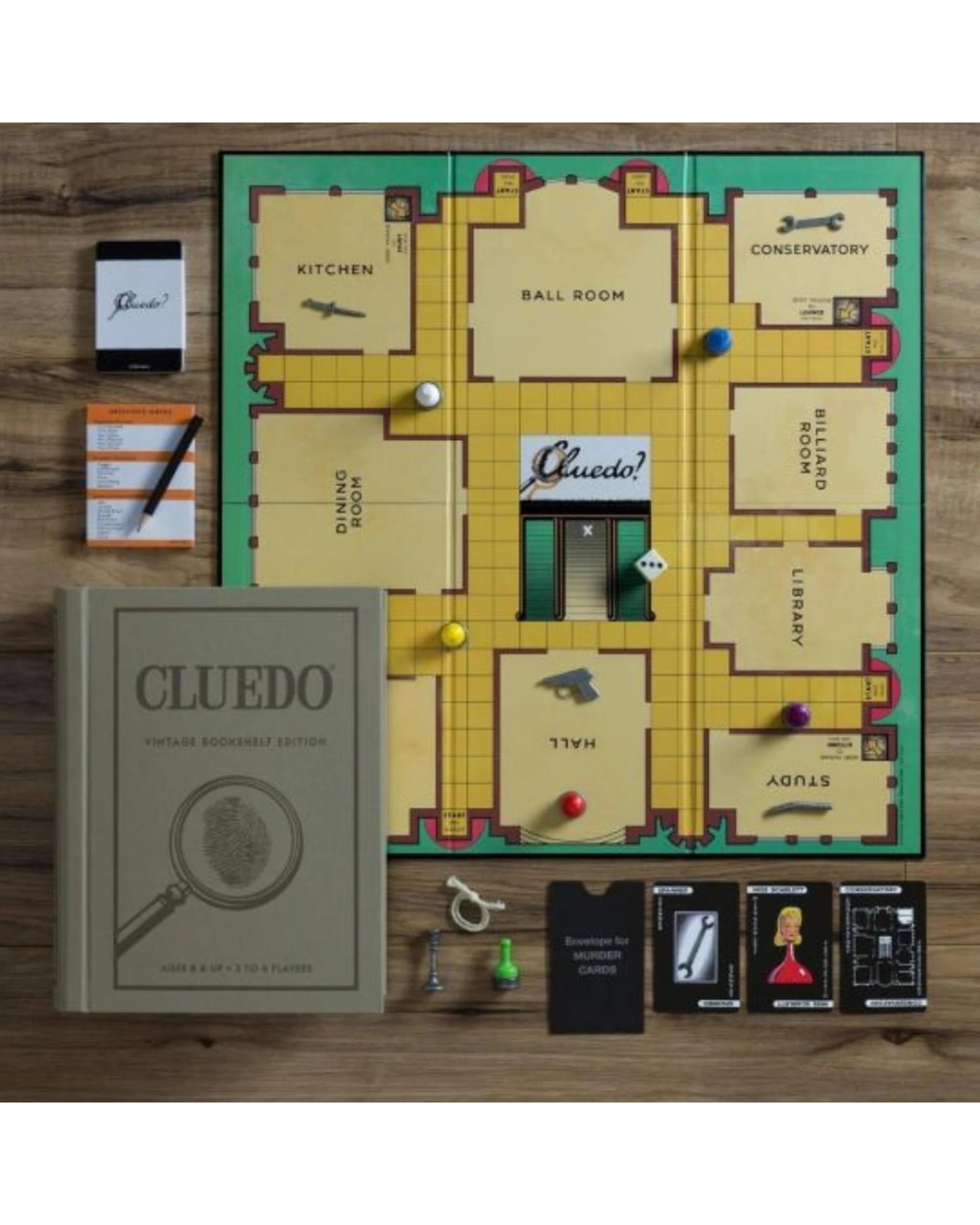 5 Cluedo Vintage Bookshelf Edition, 5 of 5