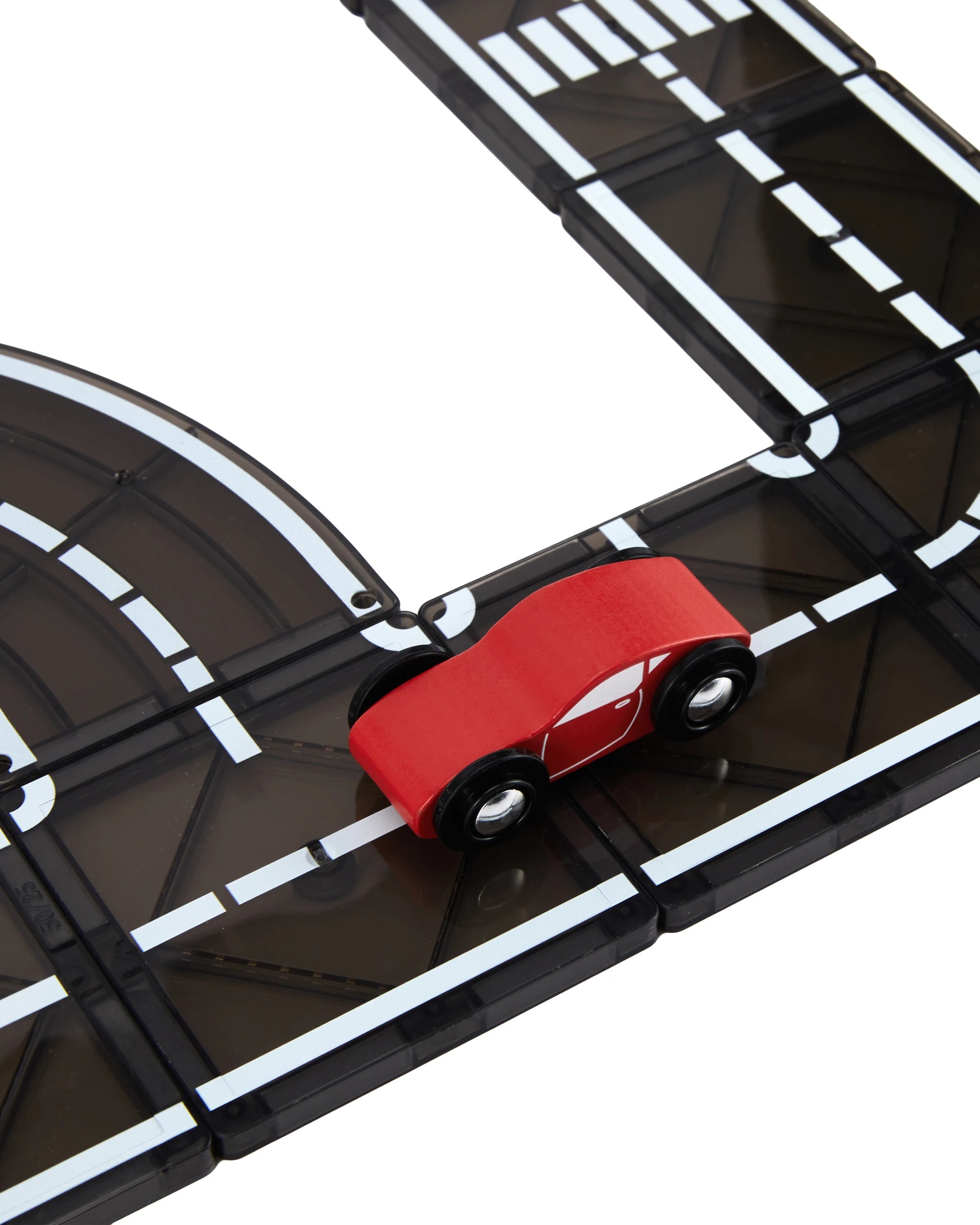 3 21 Piece Magnetic Road Tiles, 3 of 7