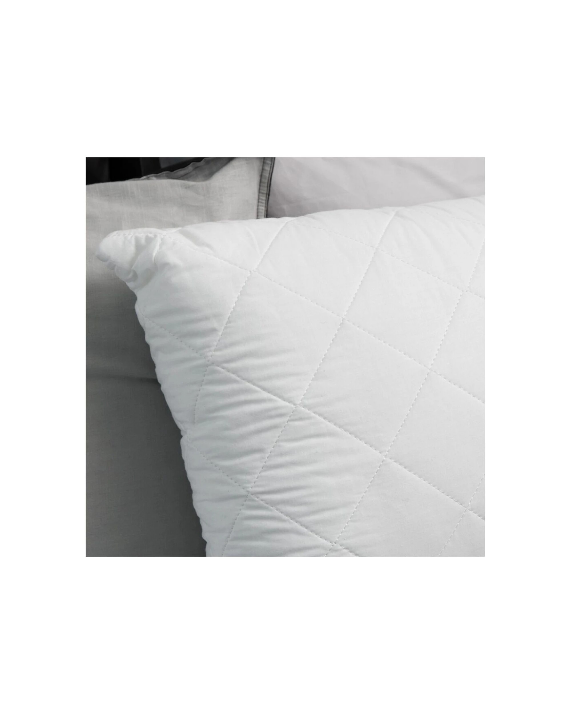 3 Tontine Classic Comfort Cool Dry Pillow Protector Climate Control Standard 4PK - White, 3 of 4