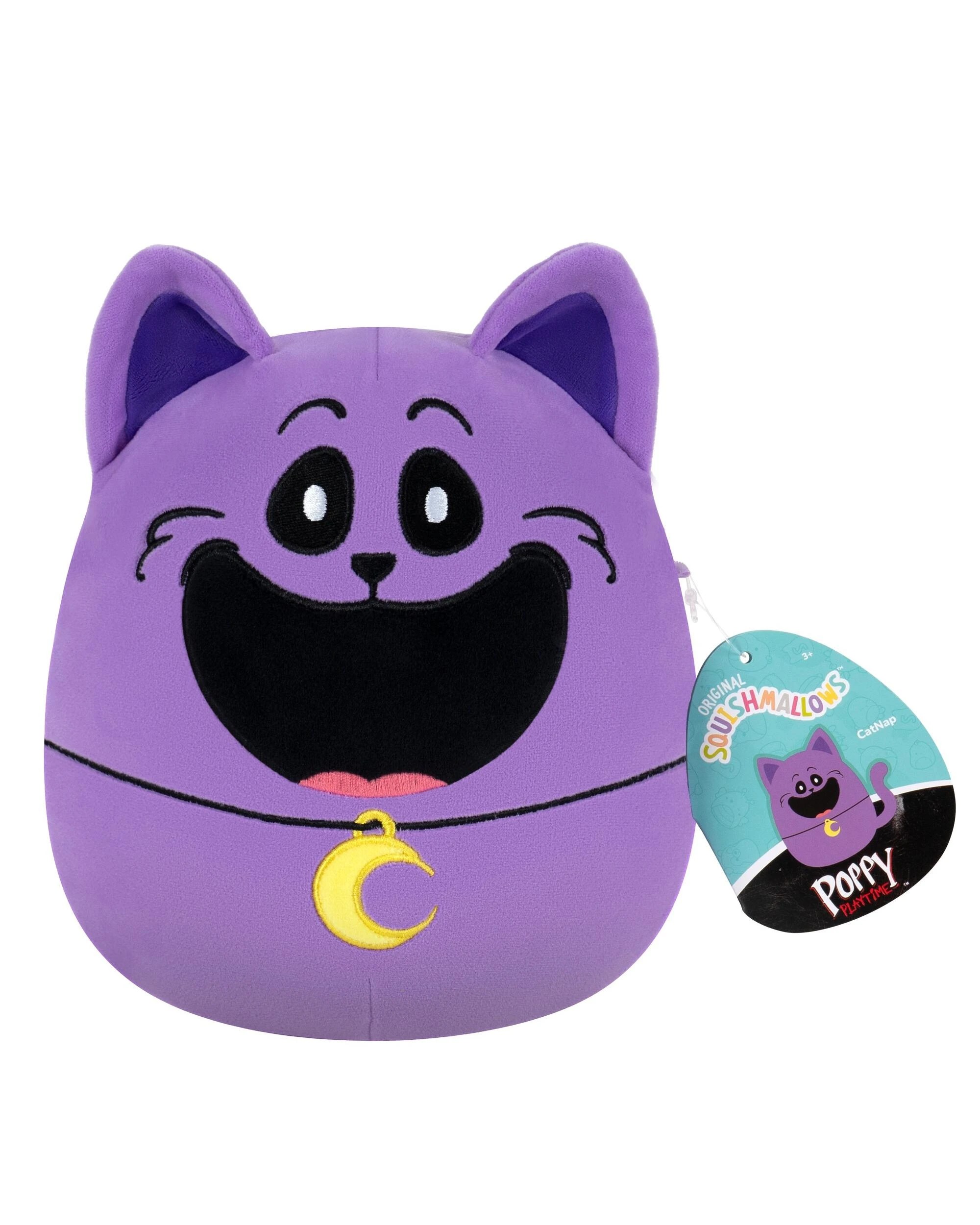 3 Squishmallows Poppy Playtime Catnap 8 inch Plush, 3 of 6