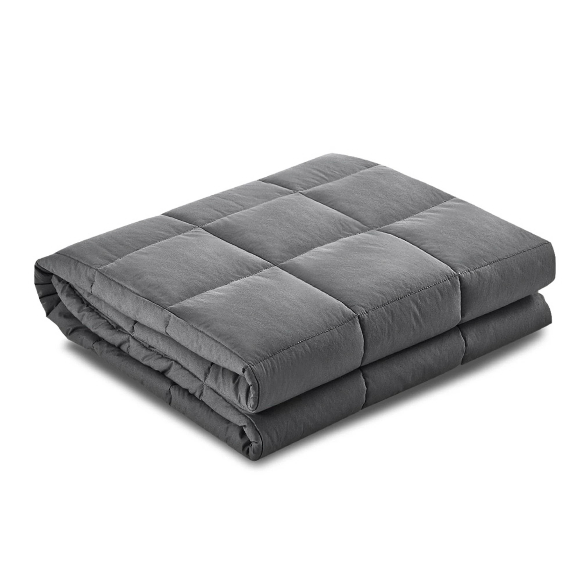 9 Giselle Weighted Blanket 2.3KG - Grey, 9 of 9