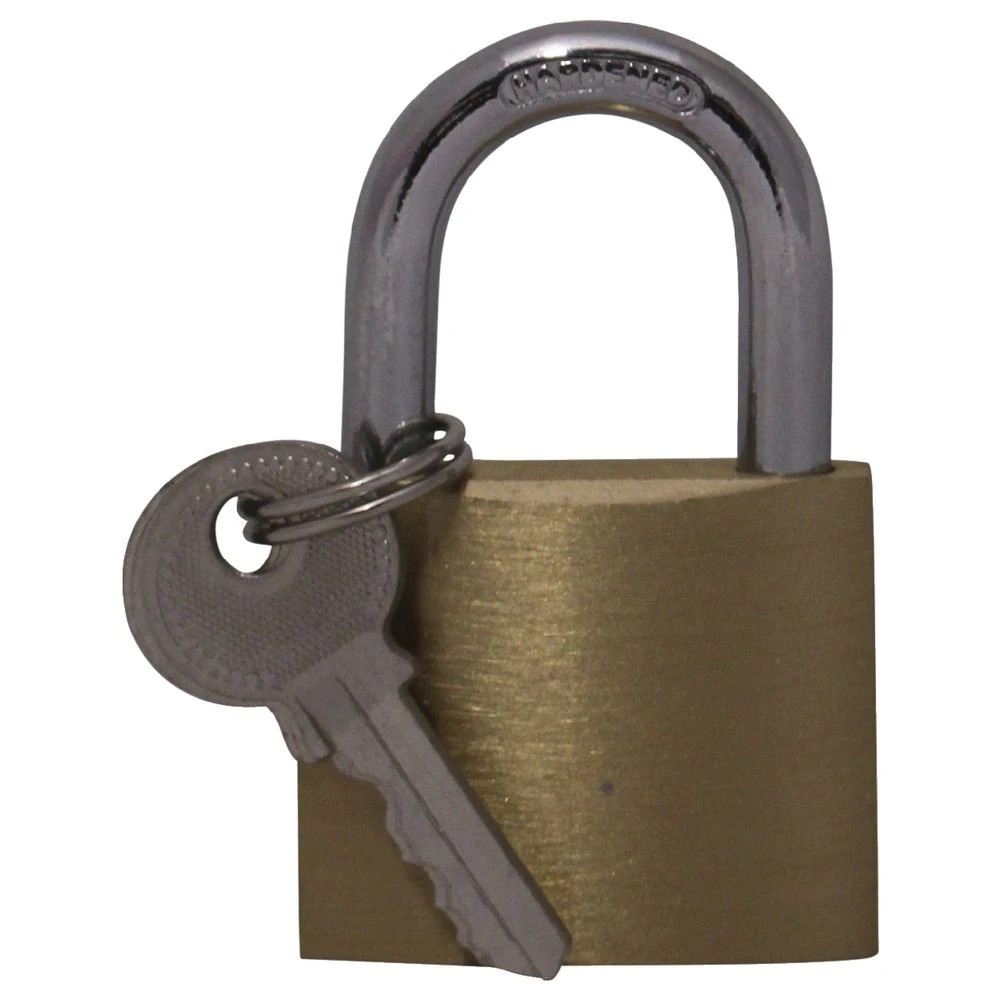 2 J.Burrows Brass Lock 40mm, 2 of 2