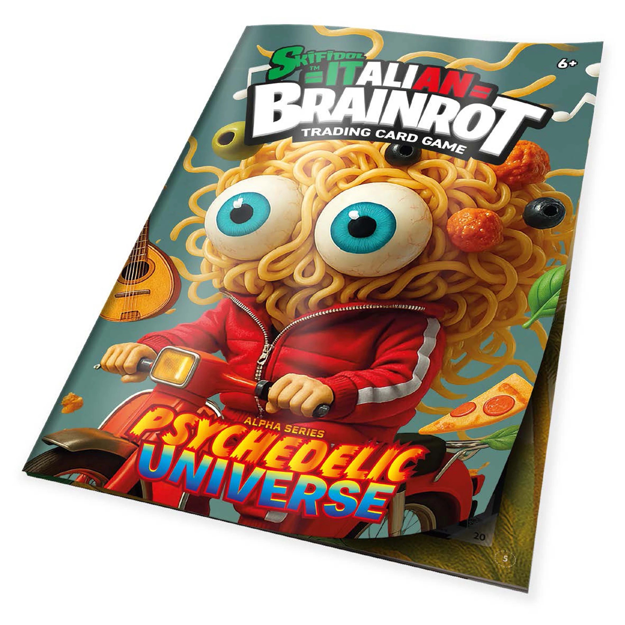 2 Skifidol Italian Brainrot Trading Card Game Blister - Assorted, 2 of 4