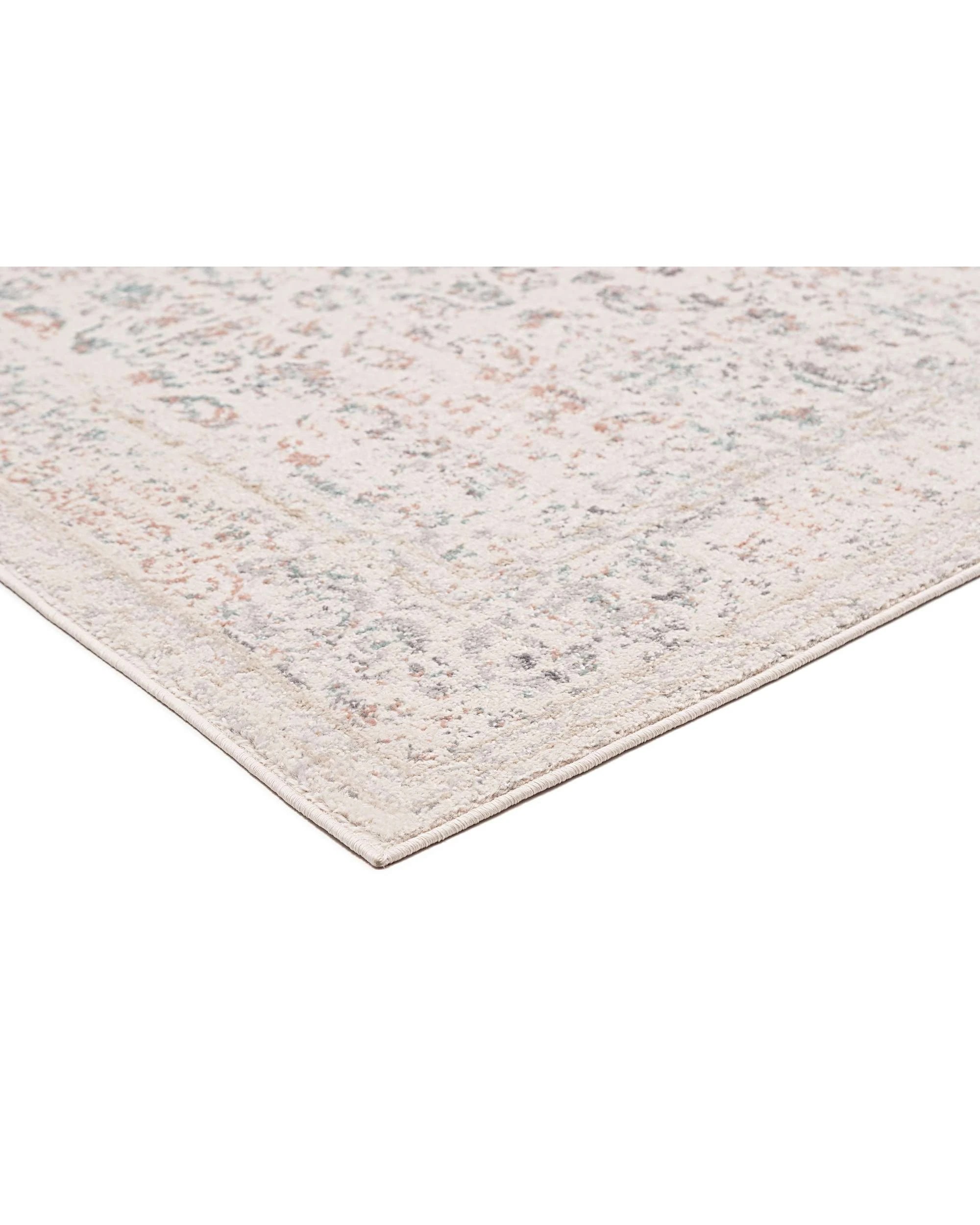 4 Loopsie Cedar Traditional Floral Rug-370cm x 280cm - White, 4 of 7