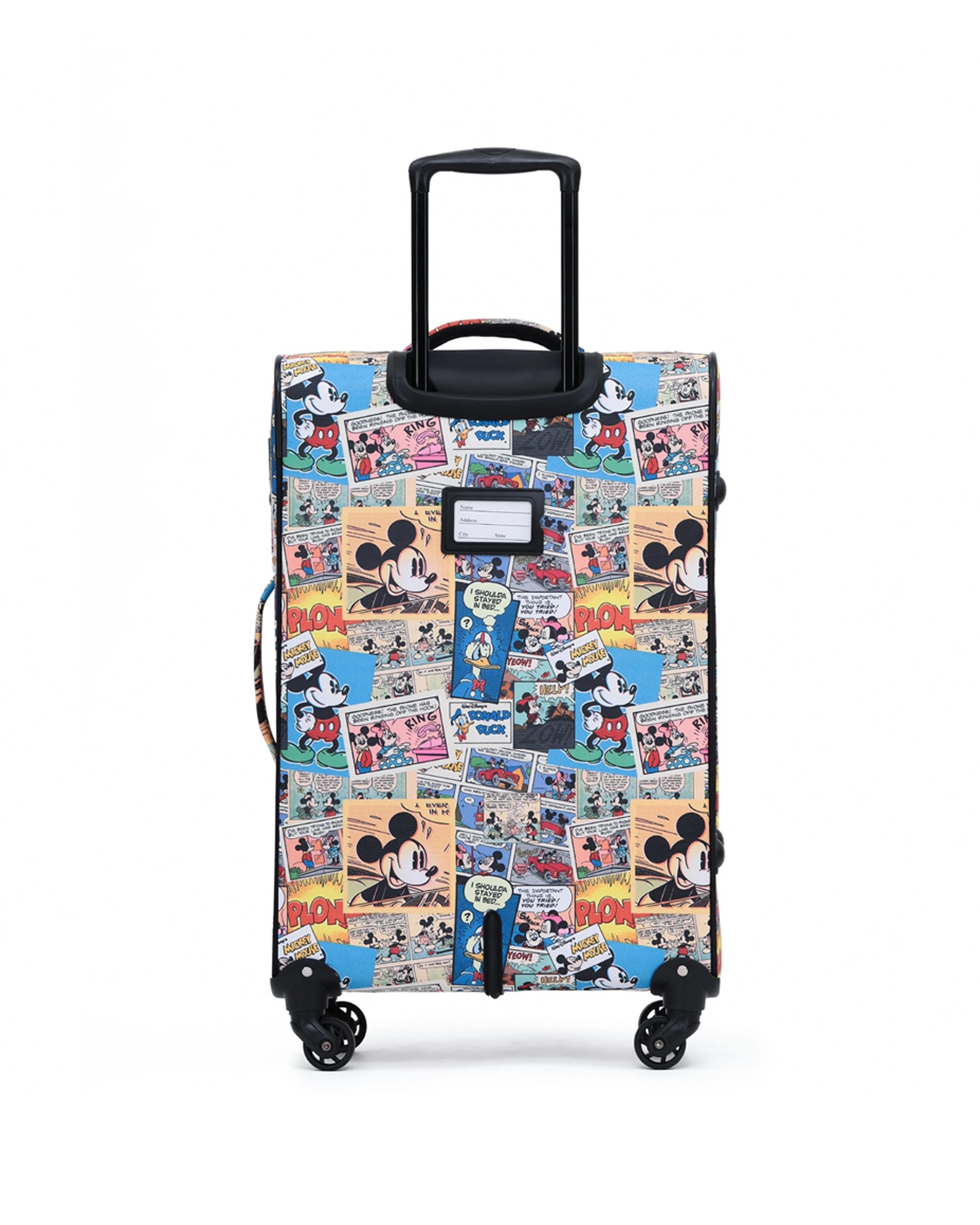 3 Disney 25" Trolley Checked Travel Luggage Suitcase Comic Character Lightweight Durable - Multi, 3 of 3