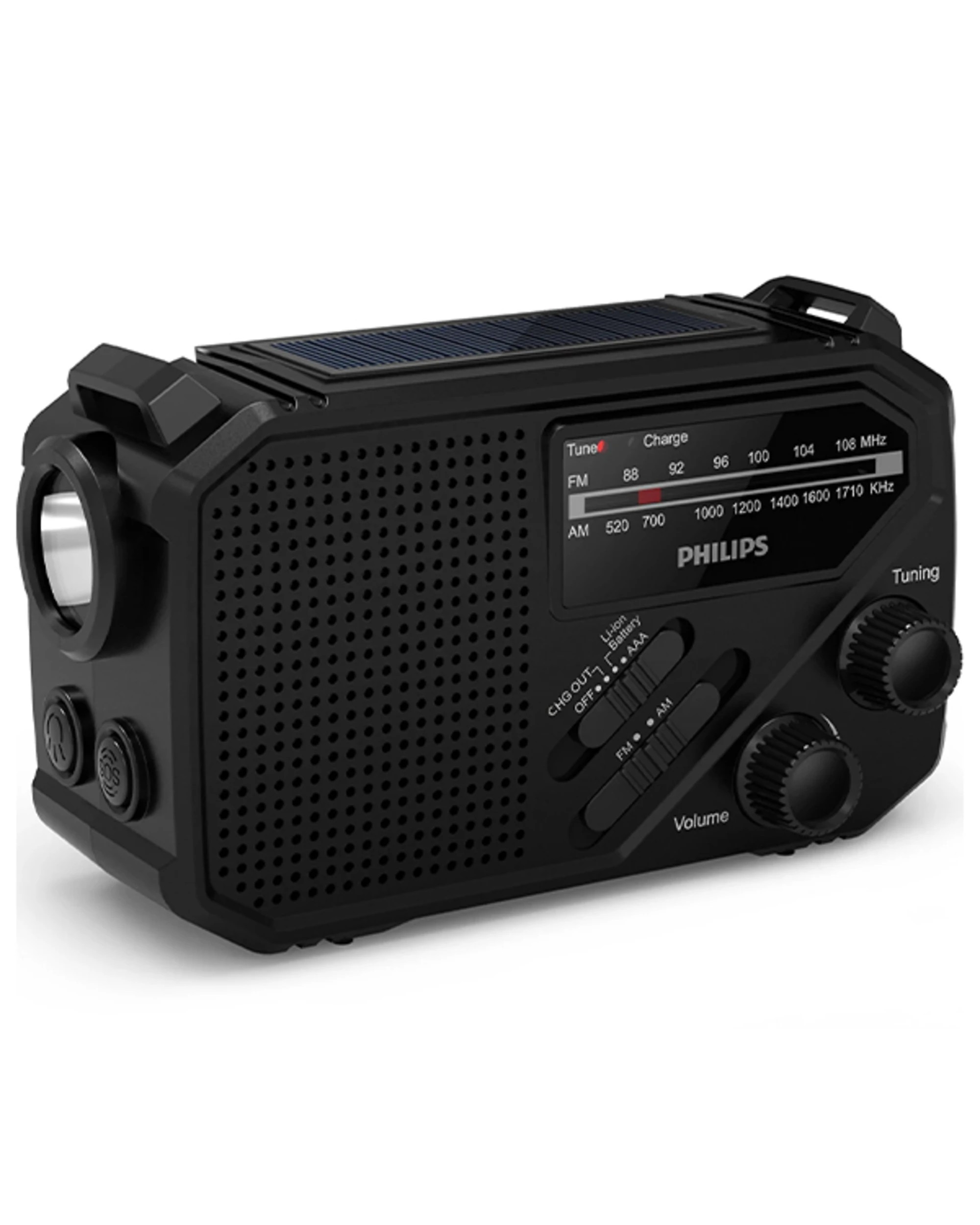 1 Philips Portable Radio w Torch, 1 of 5