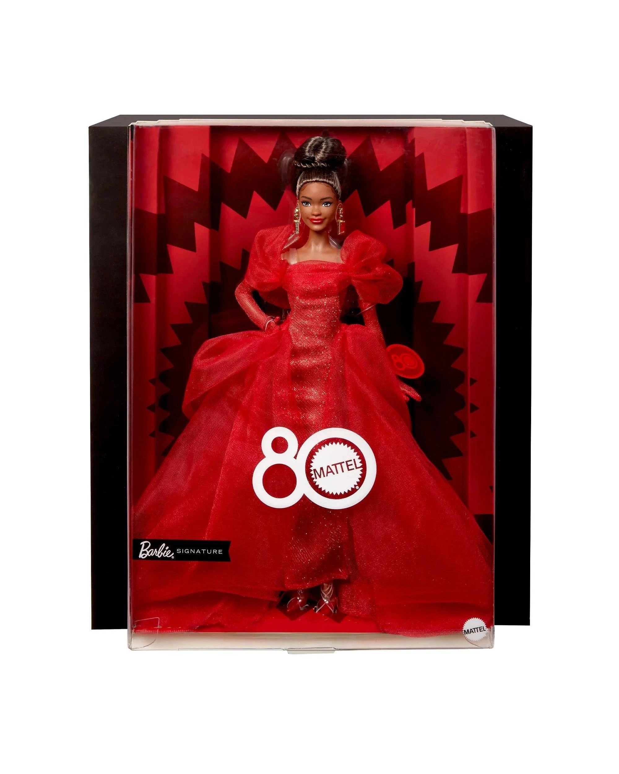 9 Barbie Signature Mattel 80th Anniversary Brunette Doll, 9 of 10