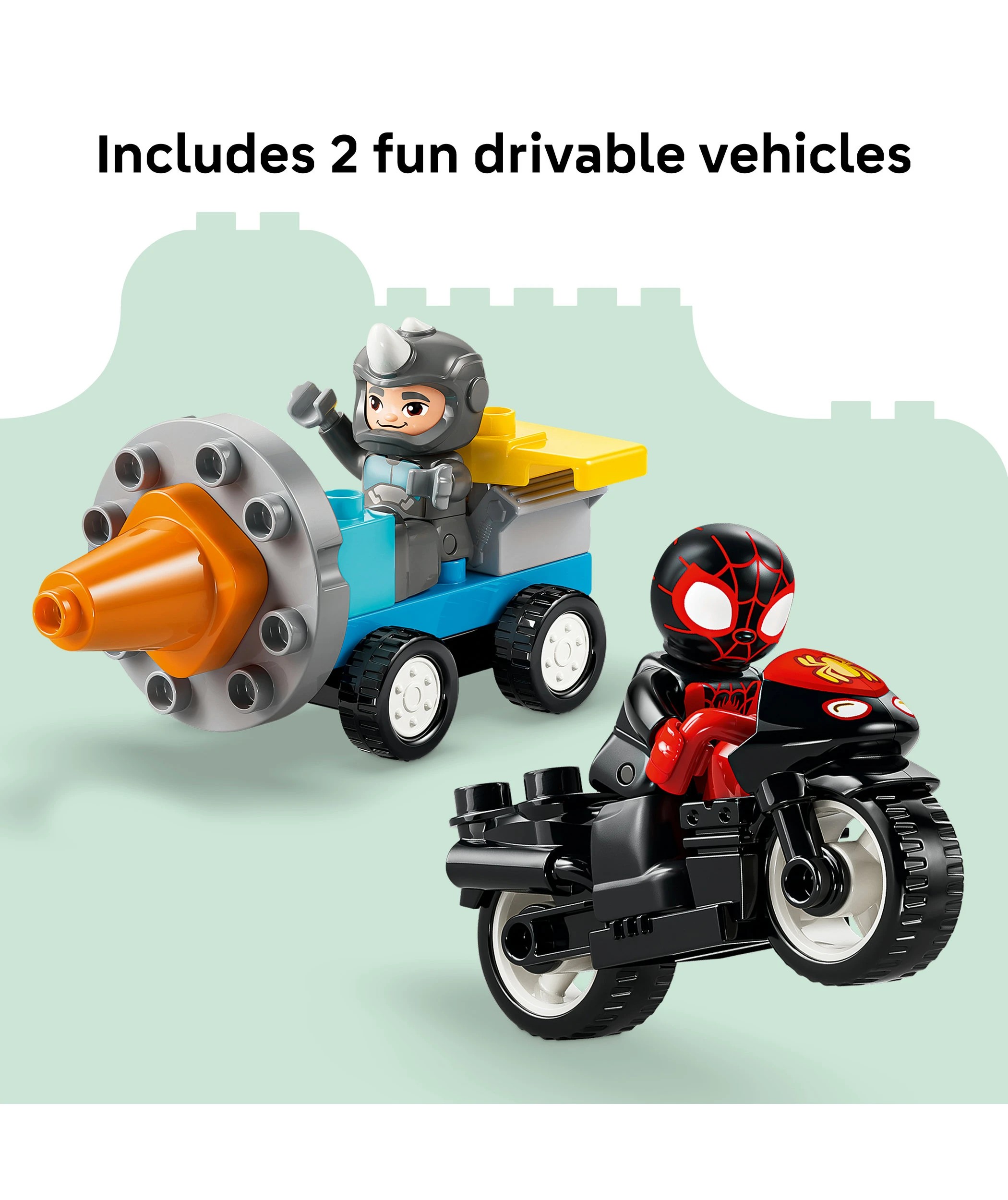 6 LEGO DUPLO Disney Team Spidey Webquarters 10464, 6 of 9