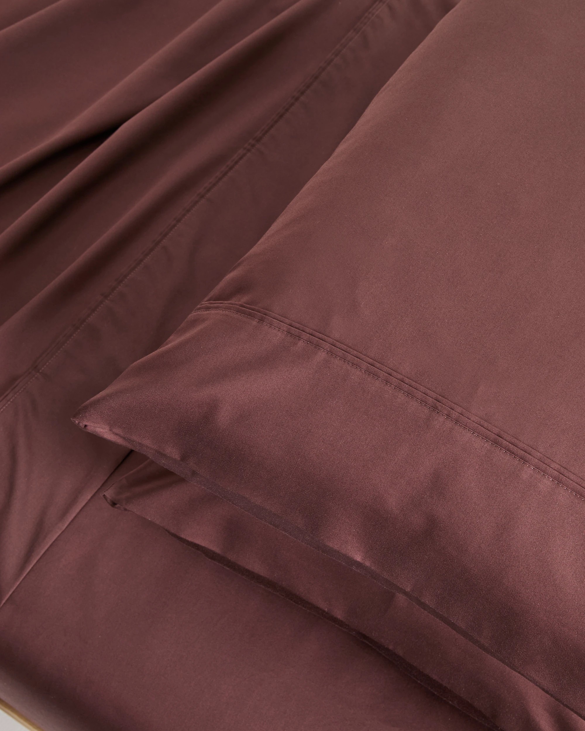 3 Target Egyptian Cotton 600 Thread Count Extra Deep Sheet Set - King Bed - Brown, 3 of 3