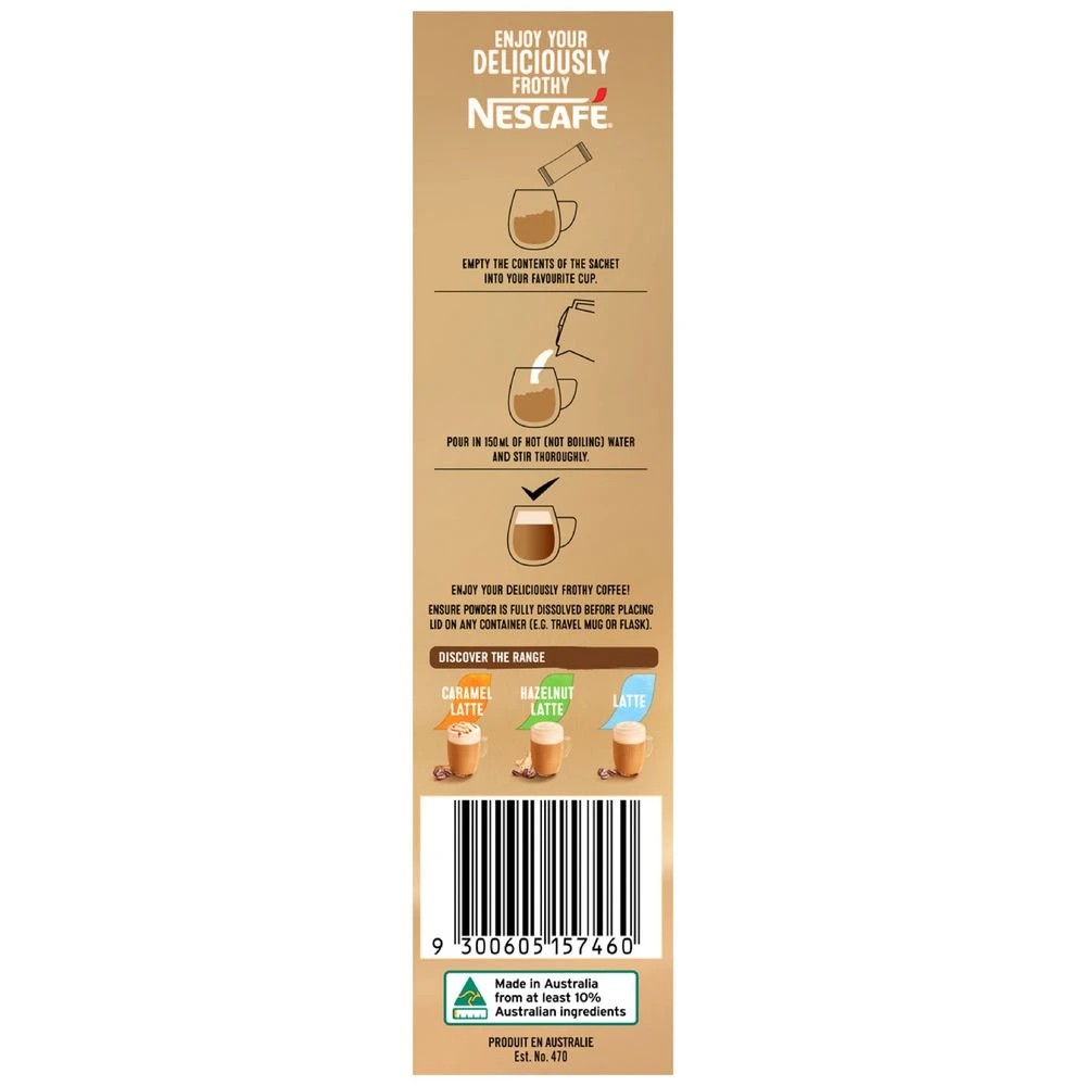 5 Nescafe Cappuccino Sachet 10 Pack, 5 of 5