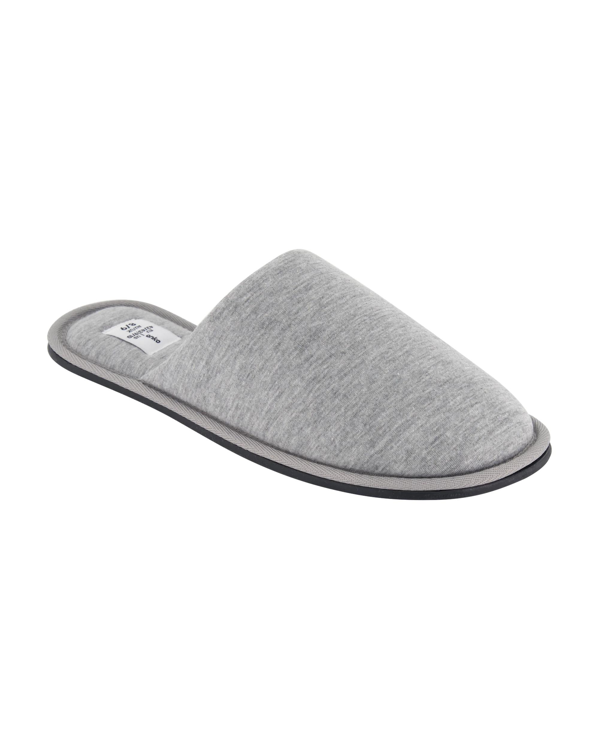 1 Windsor Slipper Scuffs LIGHT GREY, 1 of 3