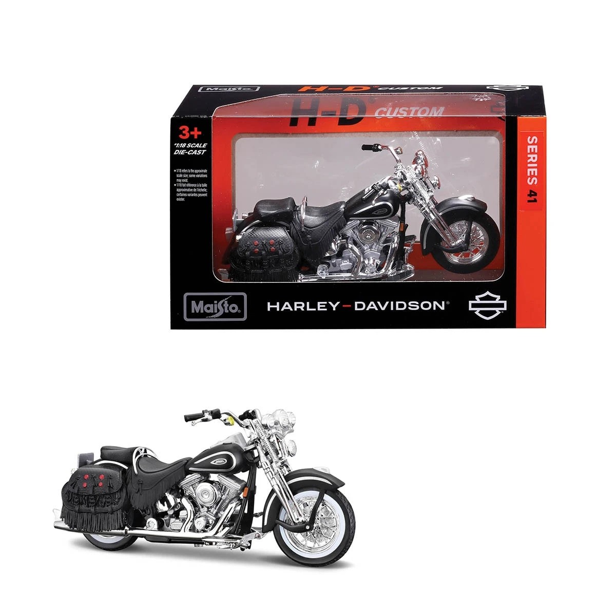 3 H-D Custom Series 41 Harley Davidson Action Vehicle - Assorted, 3 of 9