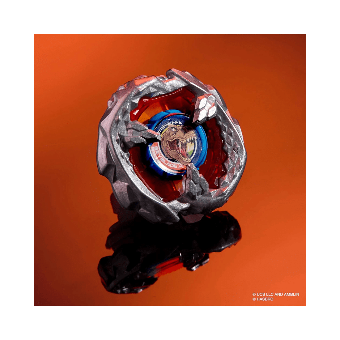 3 Hasbro Beyblade X Jurassic World T. Rex vs Mosasaurus Multipack Set, 3 of 6