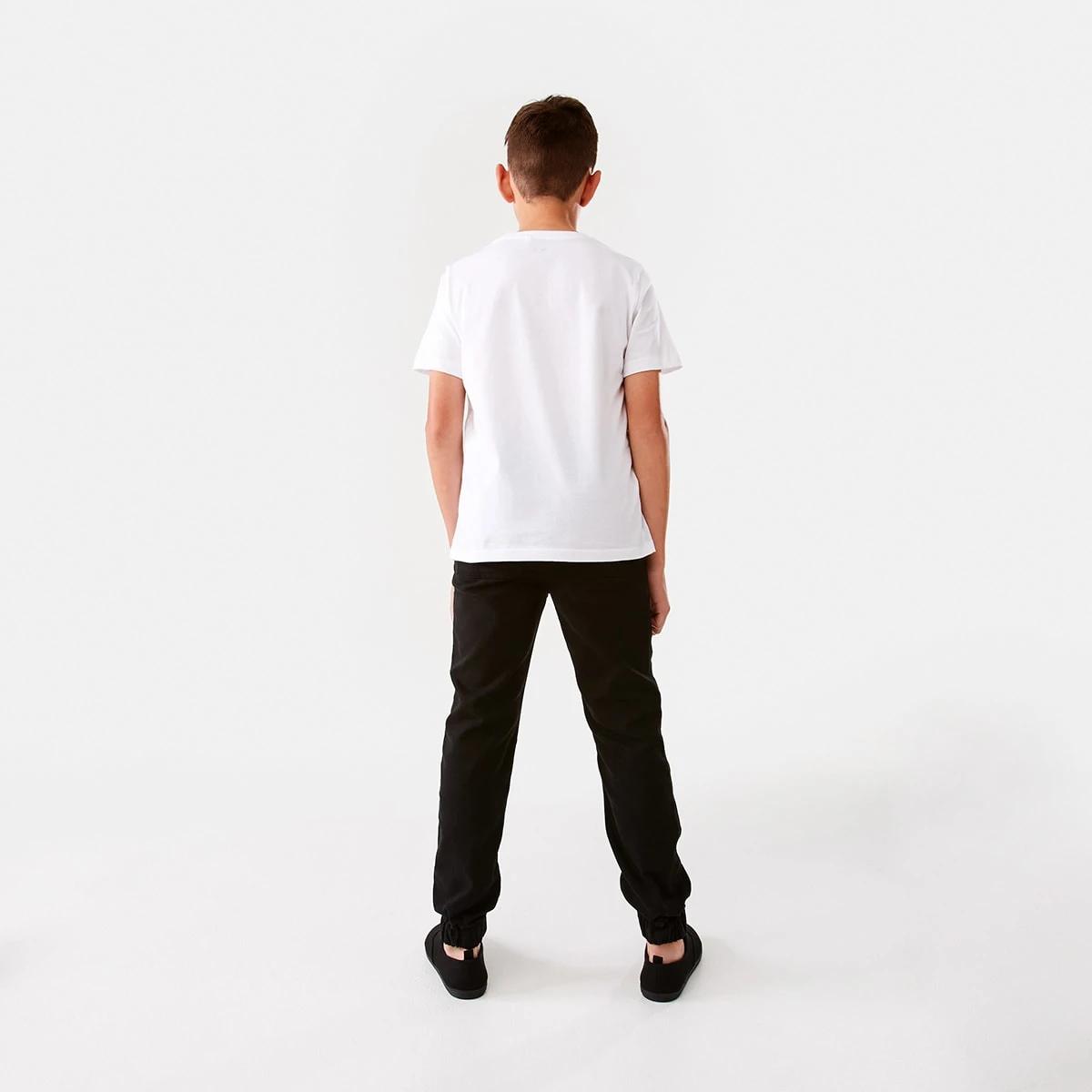 7 Pull On Bow Leg Cuff Pants Black, 7 of 9
