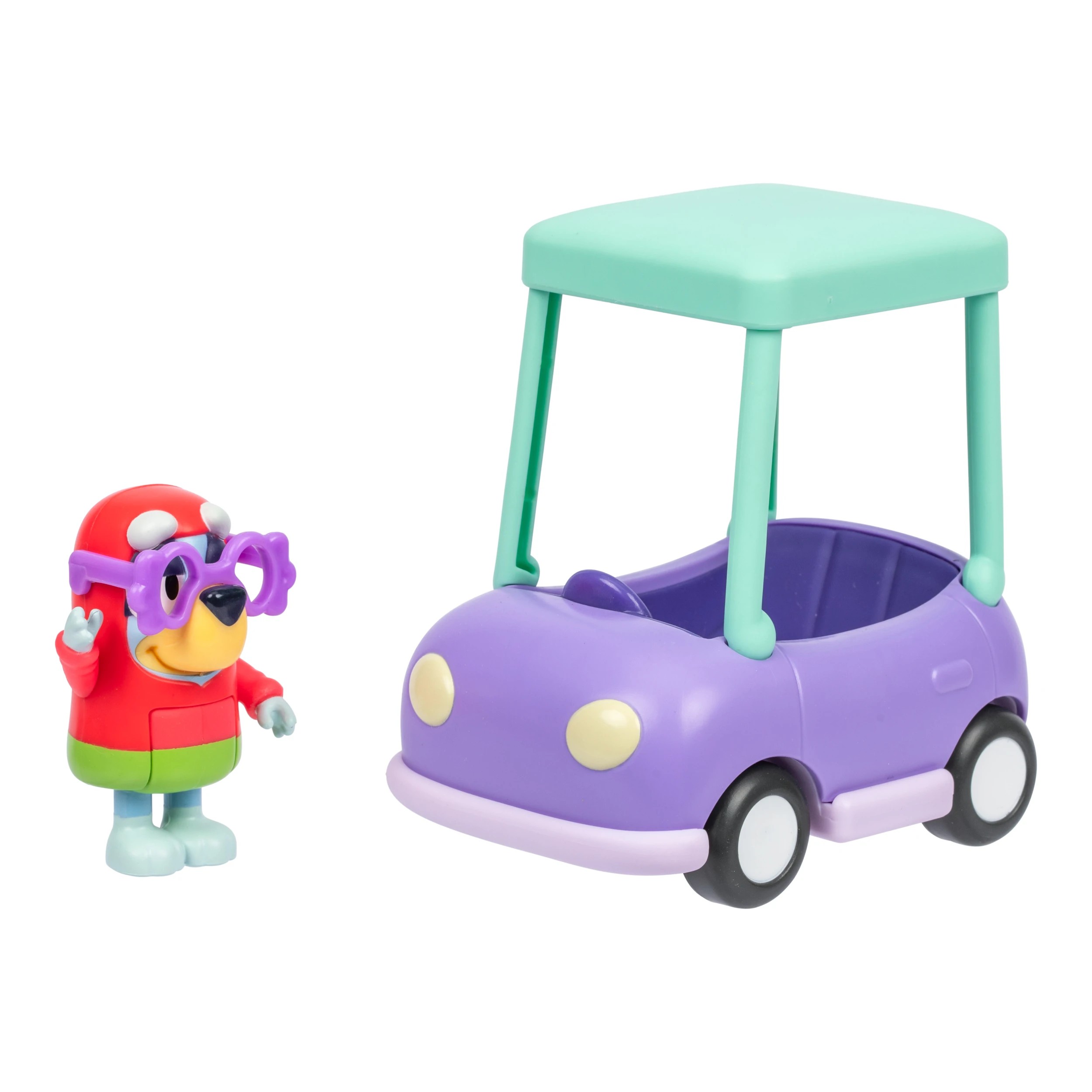 4 Bluey Mini 4WD Vehicle & Figurine - Assorted - Multi, 4 of 5