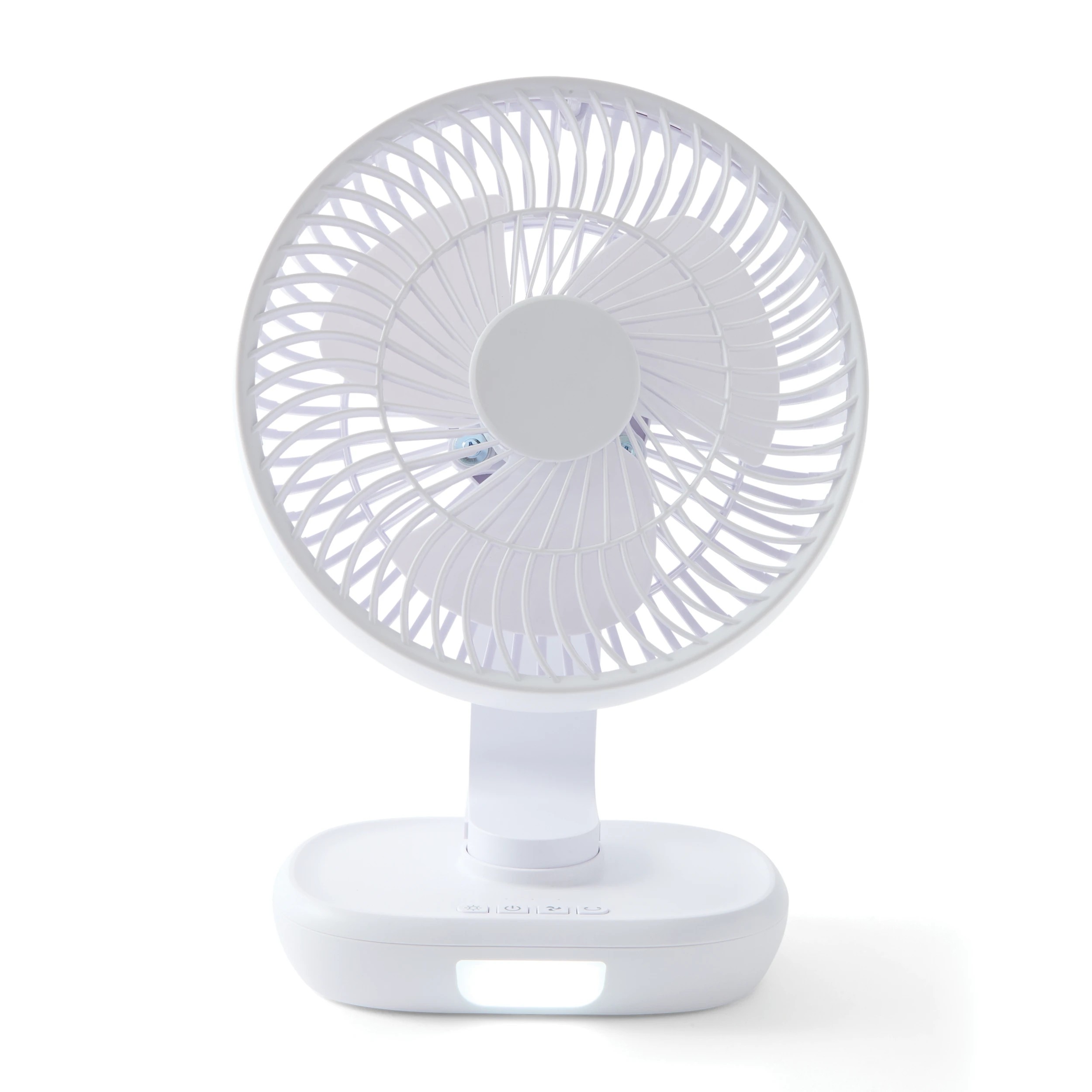 2 20cm Rechargeable Desktop Fan, 2 of 6