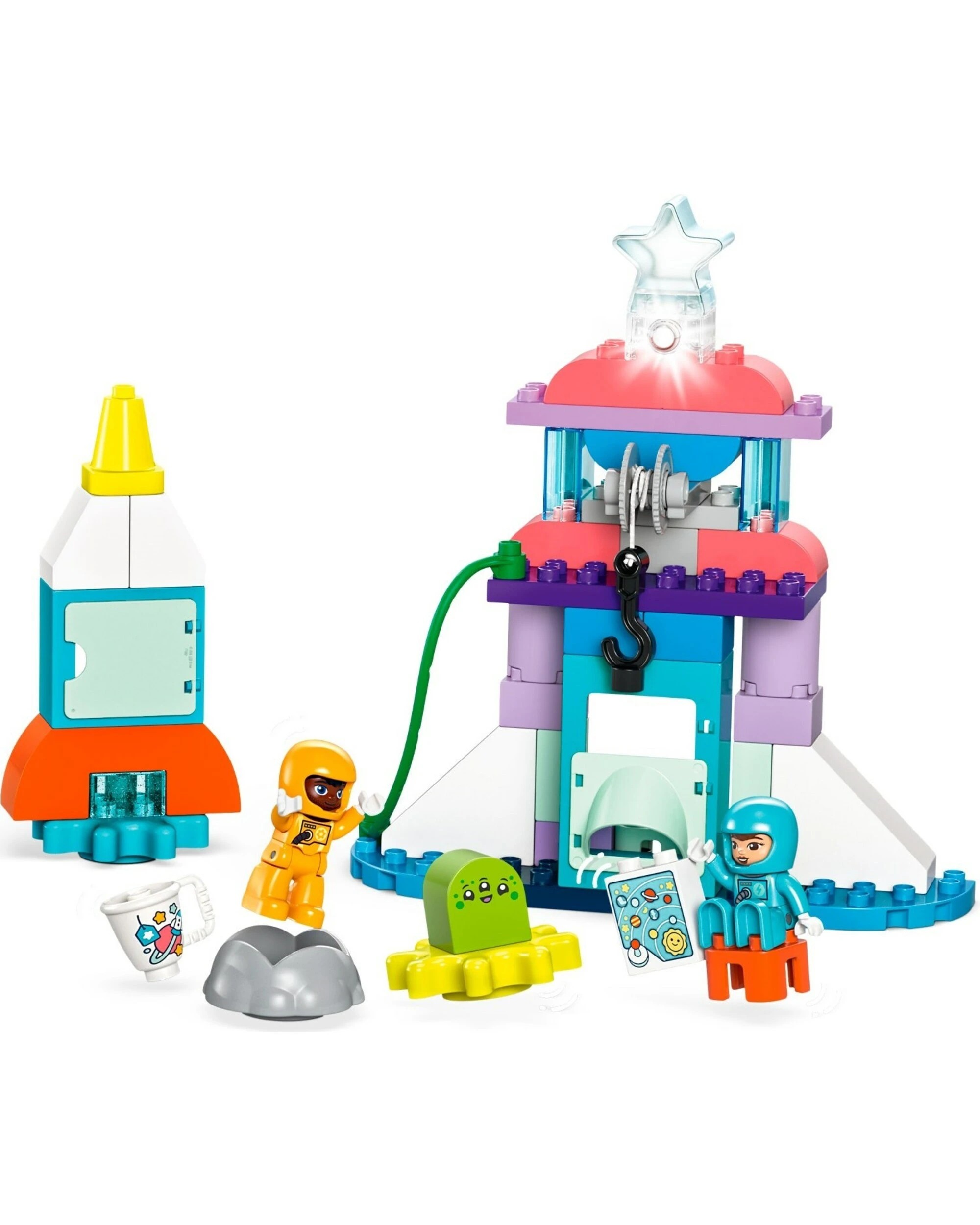 2 LEGO DUPLO 10422 3-in-1 Space Shuttle Adventure, 2 of 5