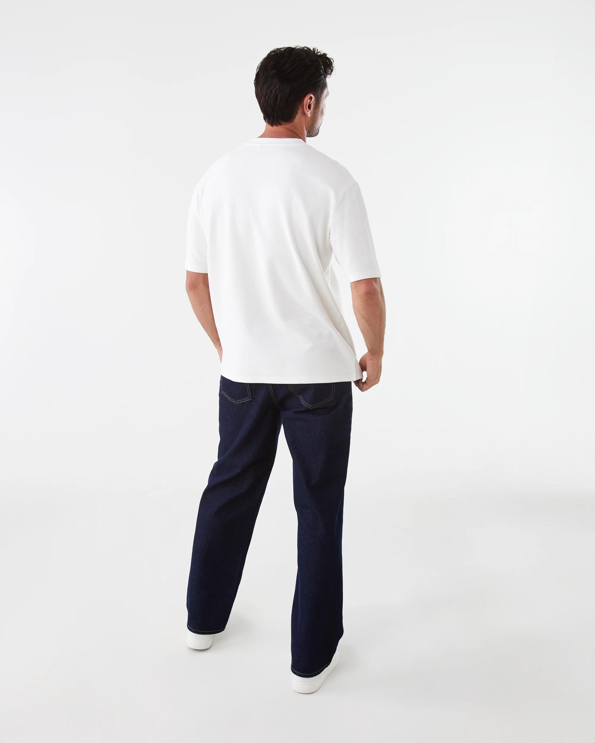4 Textured Print T-shirt Wht Japan, 4 of 7