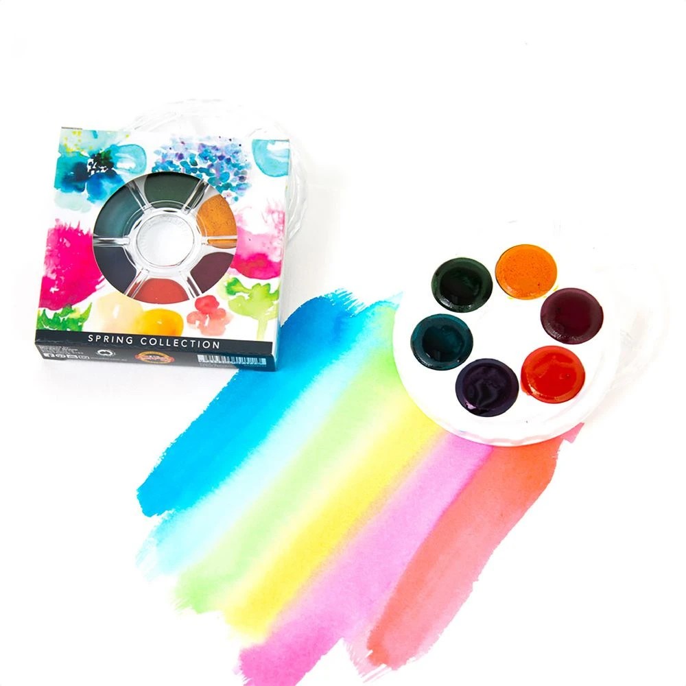 4 Micador for Artists Brilliant Watercolour Disc Spring 6 Pack, 4 of 5