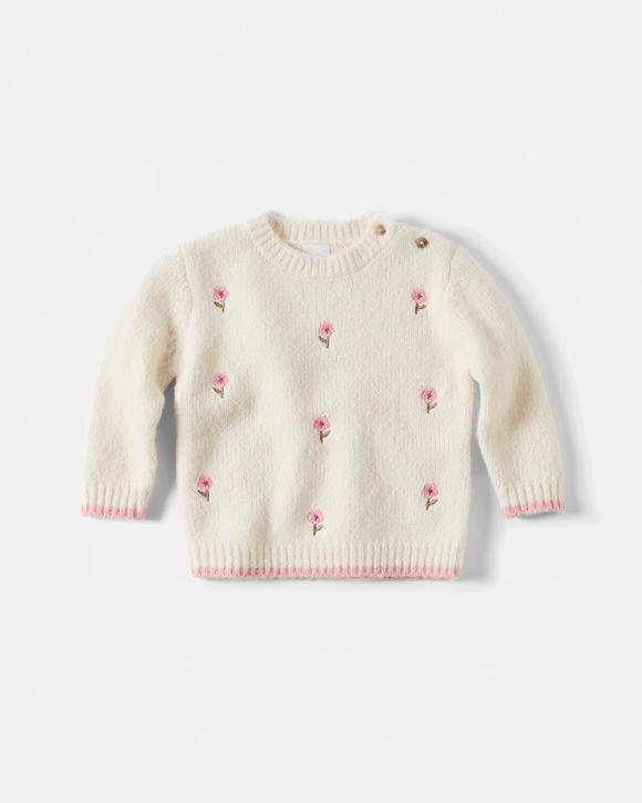 Applique Knit Top