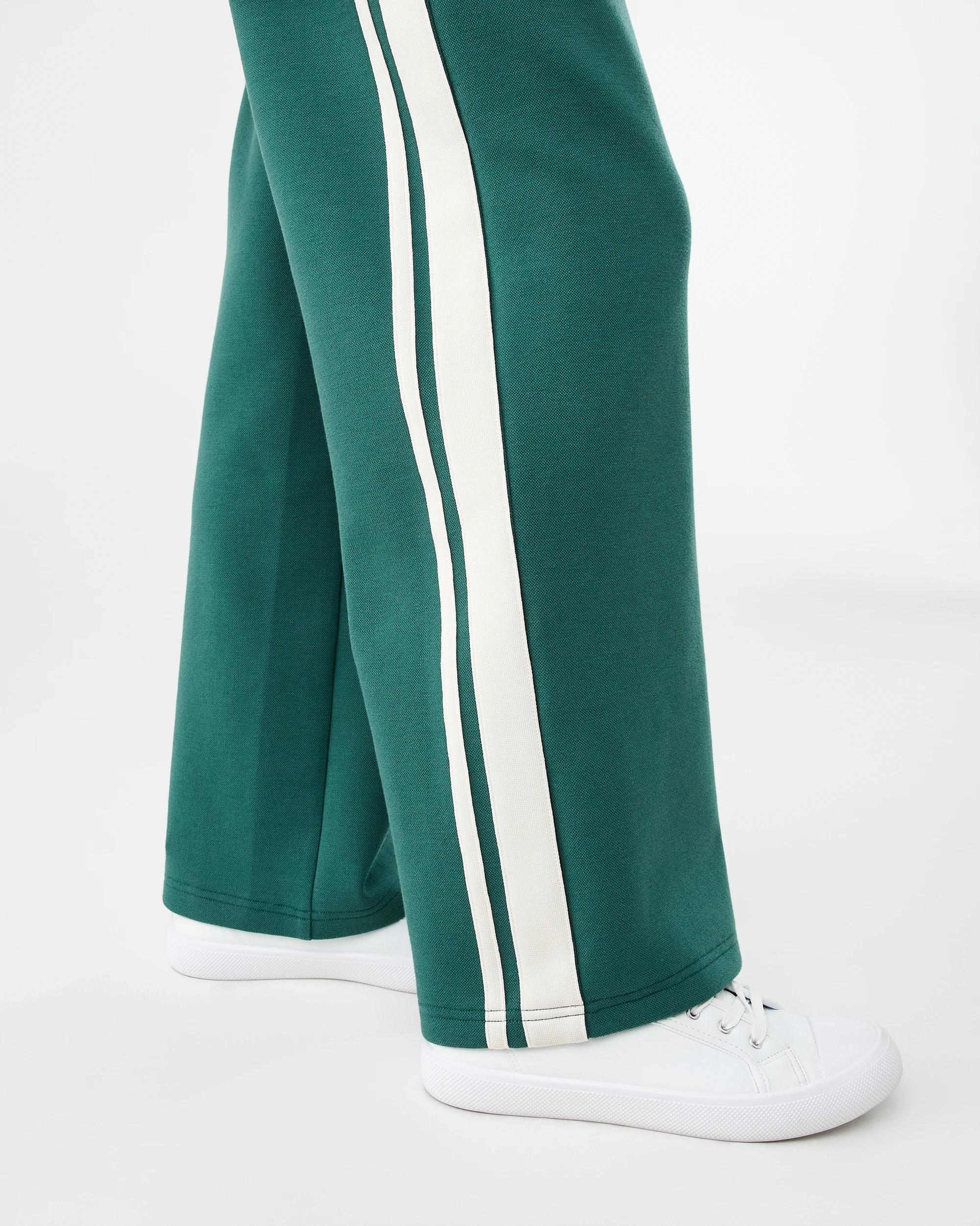 5 Pique Scuba Trackpants Prt Green, 5 of 7