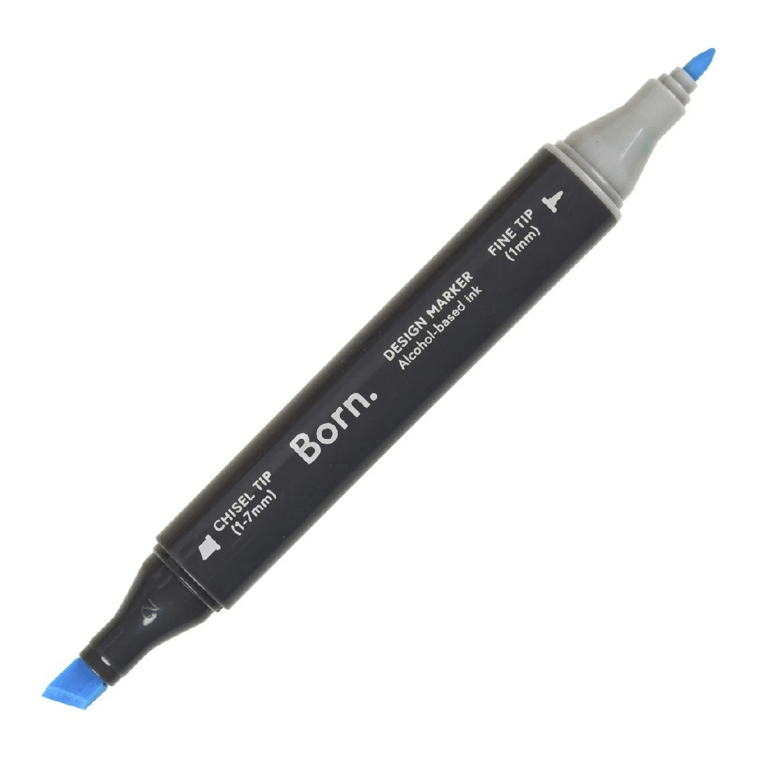 1 Born Professional Dual-Tip Artist Marker Pastel Blue B289, 1 of 4