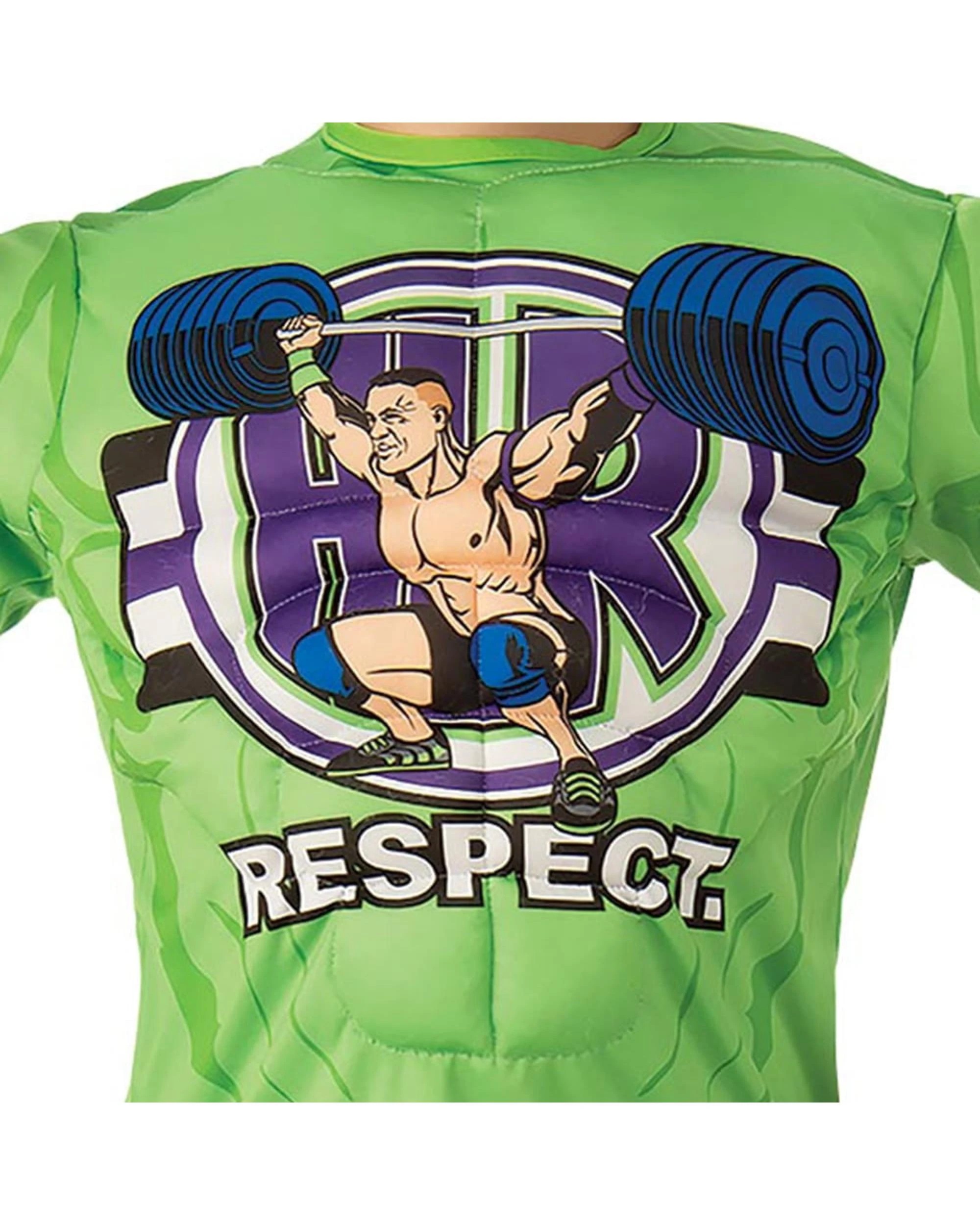 2 WWE John Cena Child Costume Top and Hat Size M 6 Years, 2 of 3