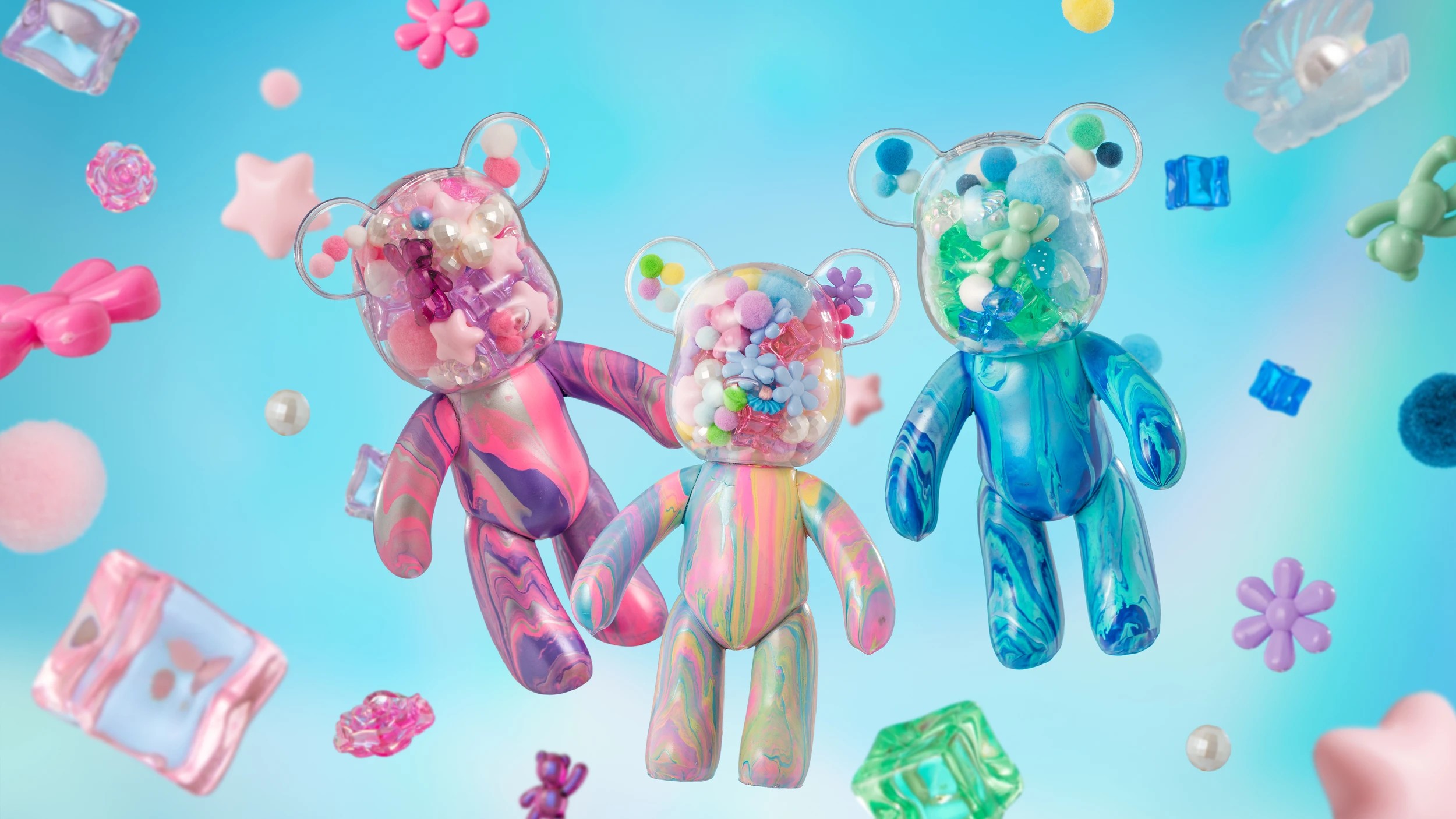 8 Pour Palz Fillz Bear - Assorted, 8 of 10