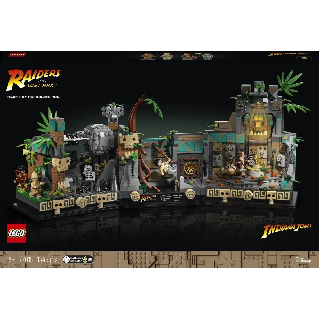 1 LEGO Indiana Jones Temple of the Golden Idol 77015, 1 of 9