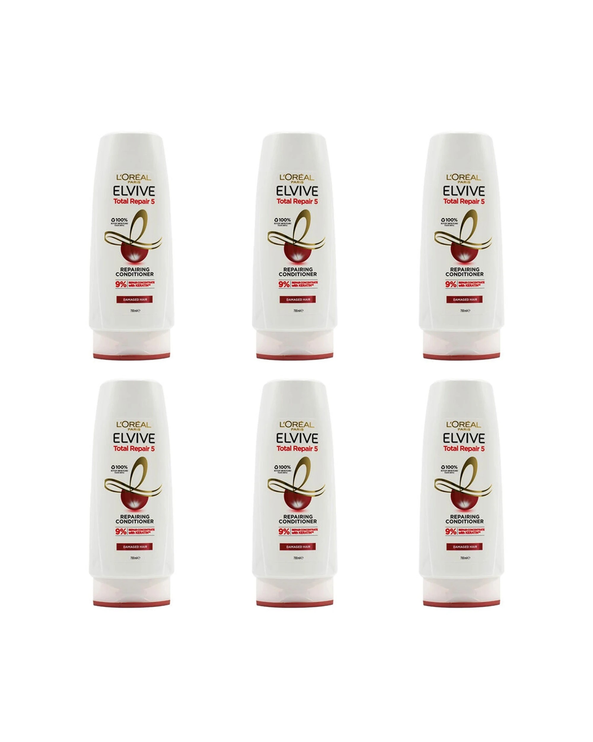 1 Loreal Conditioner Repairing Total Repair 5 Damaged Hair 700ml 6PK Pro Ker - Multi, 1 of 3