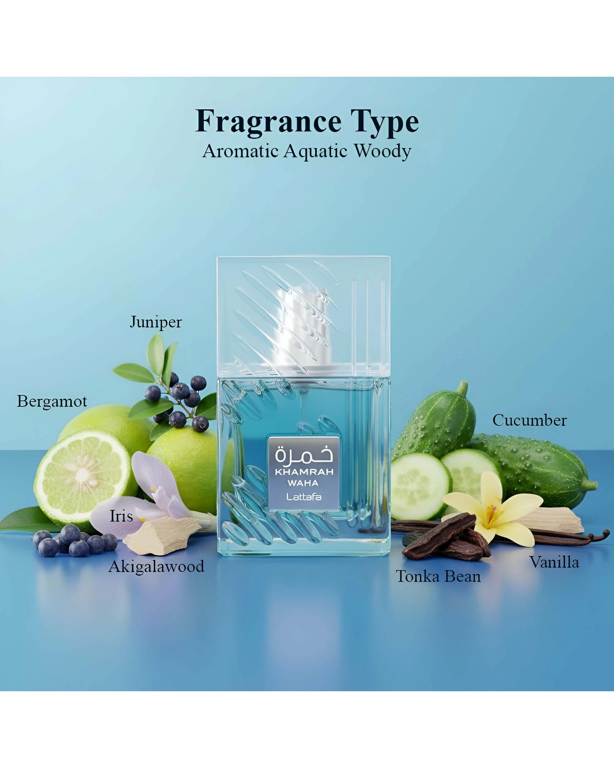 3 Lattafa Khamrah Waha 100ml EDP, 3 of 6