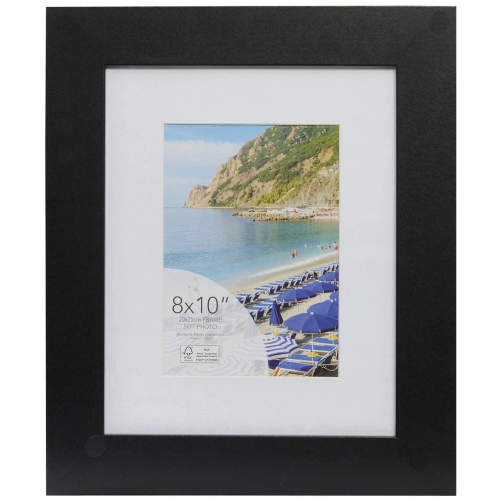 1 Sorrento 8x10" Frame Black, 1 of 4