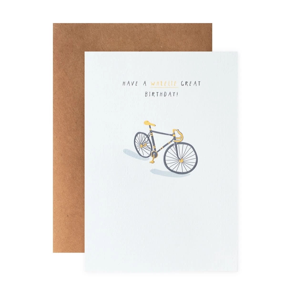 1 Connections from Hallmark Birthday Card - Bike, 1 of 3