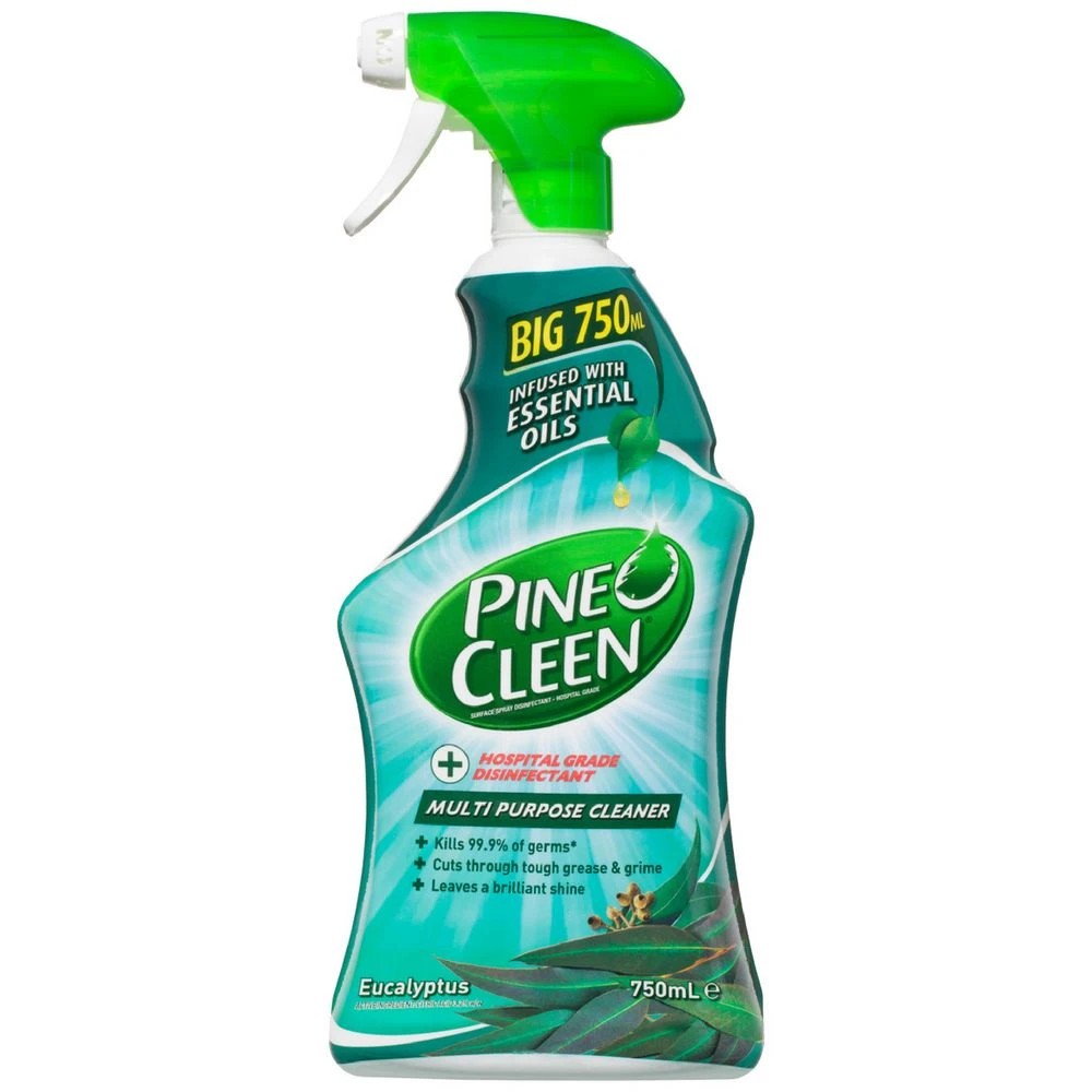 1 Pine O Cleen Multi-Purpose Spray Fresh Eucalyptus 750mL, 1 of 3