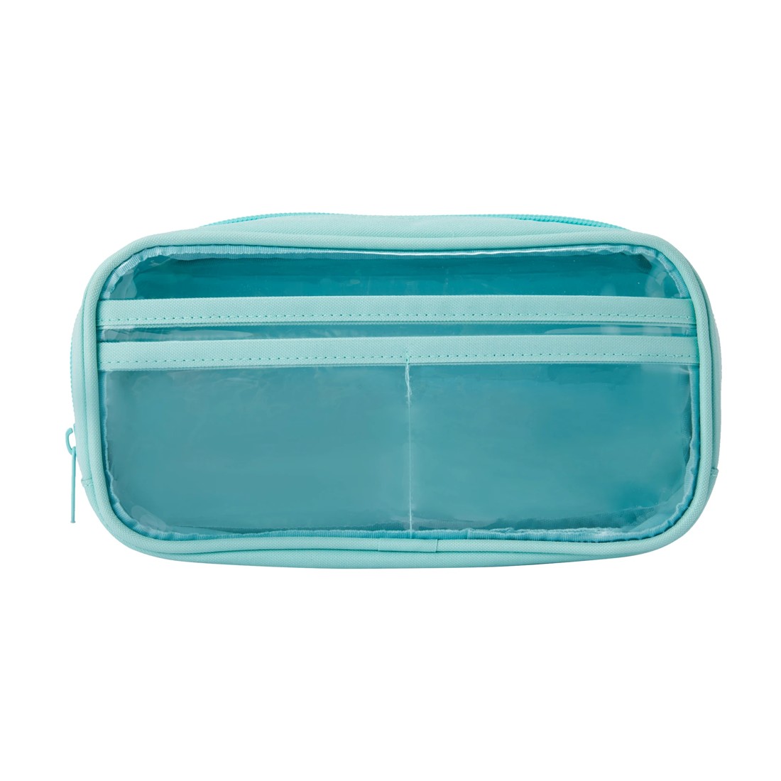 1 Multi Compartment Pencil Case - Aqua, 1 of 7