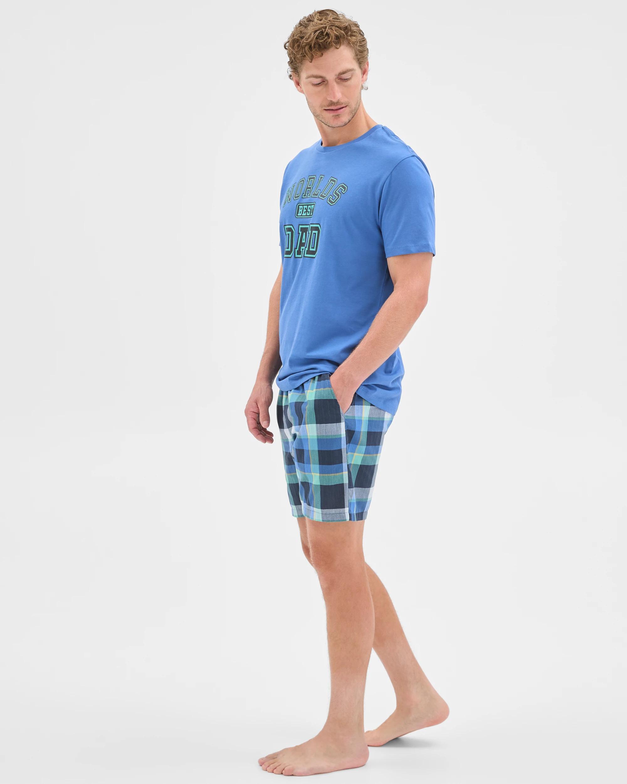 4 Maxx Top and Shorts Pyjama Set BEST DAD, 4 of 7
