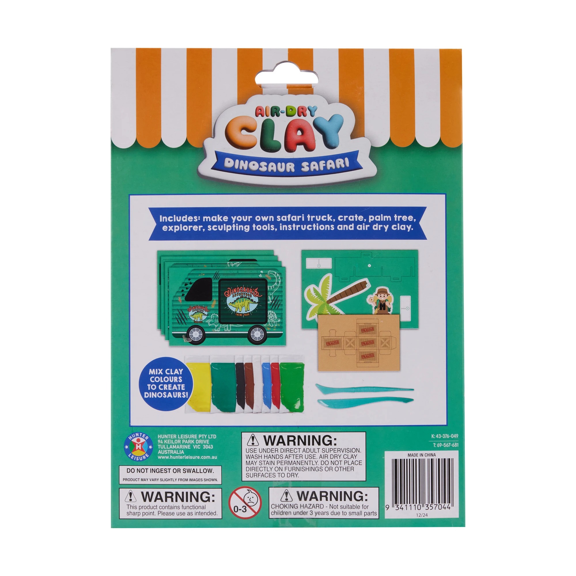 7 Air-Dry Clay: Dinosaur Safari Kit, 7 of 7